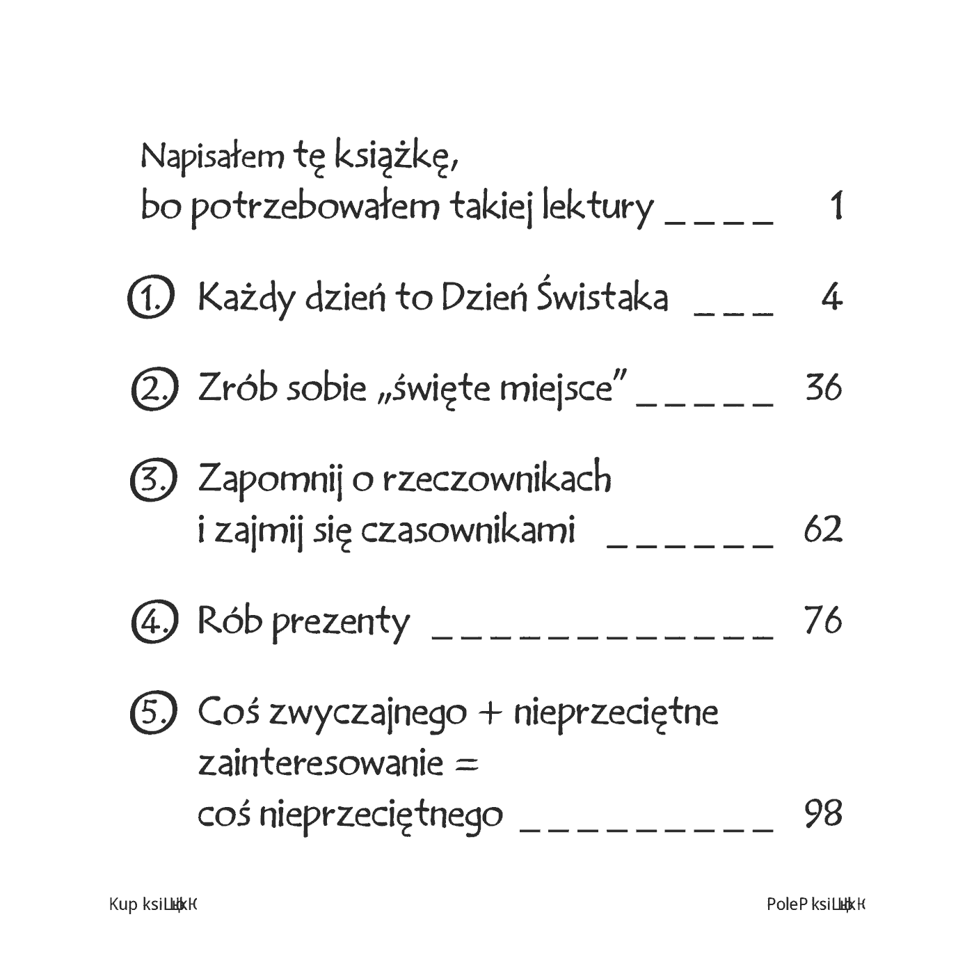 Fragment „Rób swoje! 10 sposobów na kreatywność w każdym czasie” — strona 4 z 30