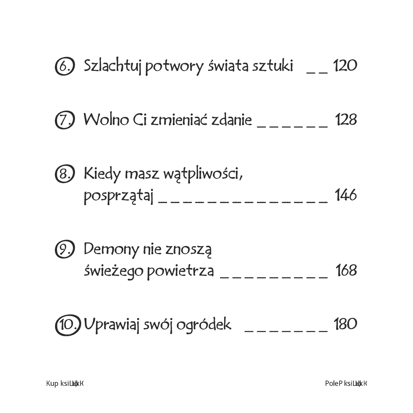 Fragment „Rób swoje! 10 sposobów na kreatywność w każdym czasie” — strona 5 z 30