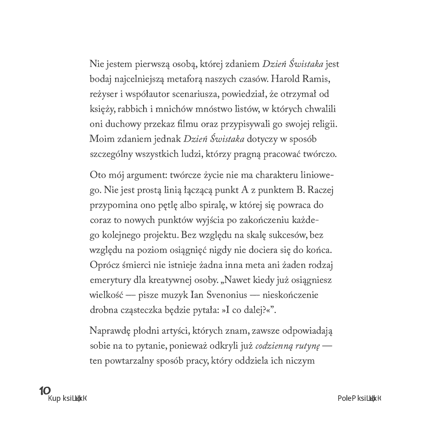 Fragment „Rób swoje! 10 sposobów na kreatywność w każdym czasie” — strona 12 z 30