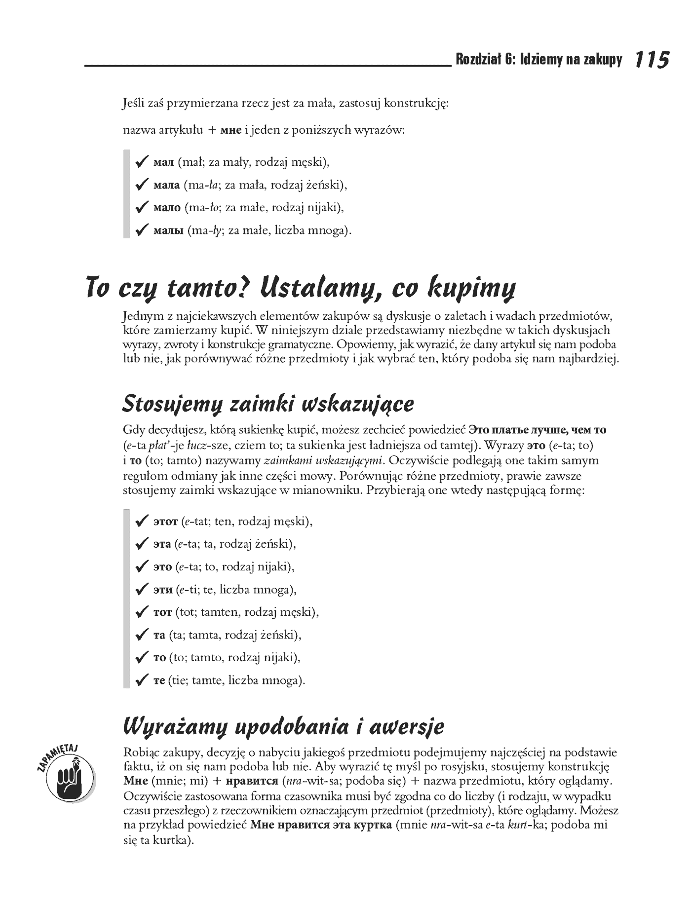 Fragment „Rosyjski dla bystrzaków” — strona 22 z 30