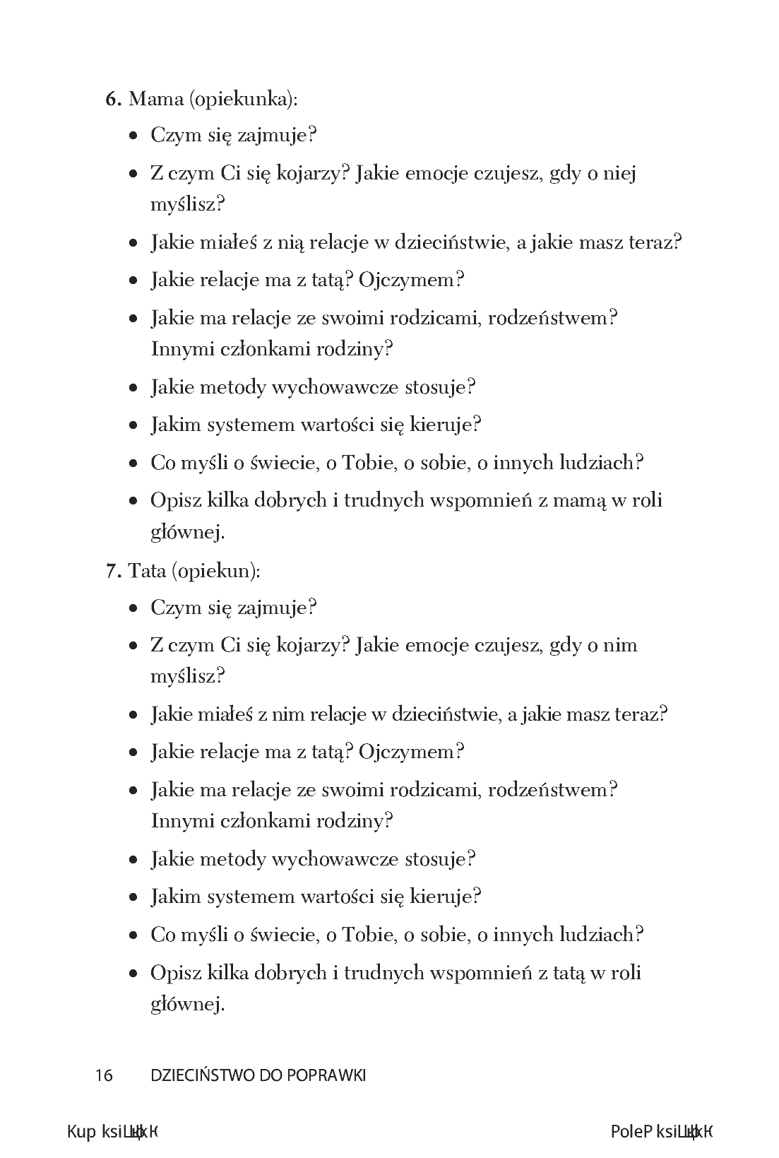 Fragment „Dzieciństwo do poprawki. Uwolnij się od cienia rodziców, energetycznych wampirów” — strona 14 z 20