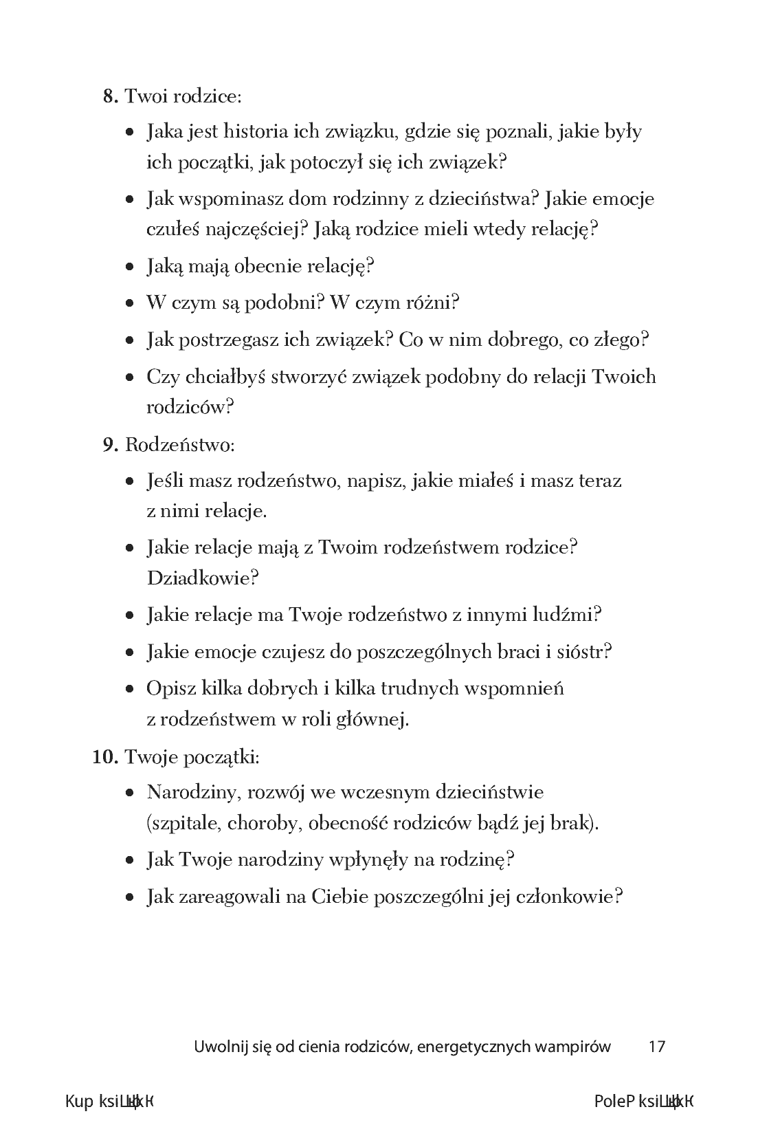 Fragment „Dzieciństwo do poprawki. Uwolnij się od cienia rodziców, energetycznych wampirów” — strona 15 z 20