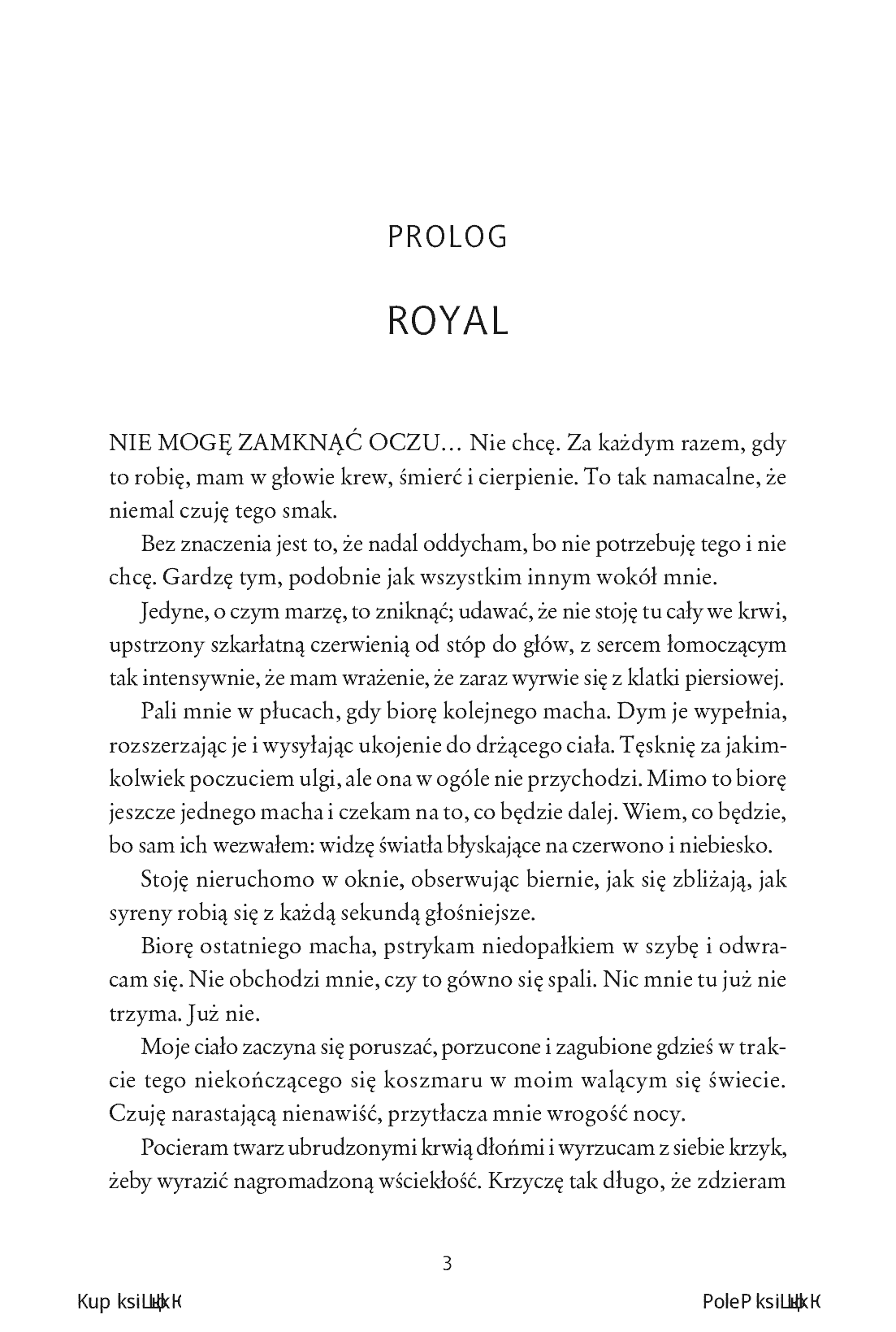Fragment „Royal. Dzikość i krew. Savage & Ink #1” — strona 3 z 6