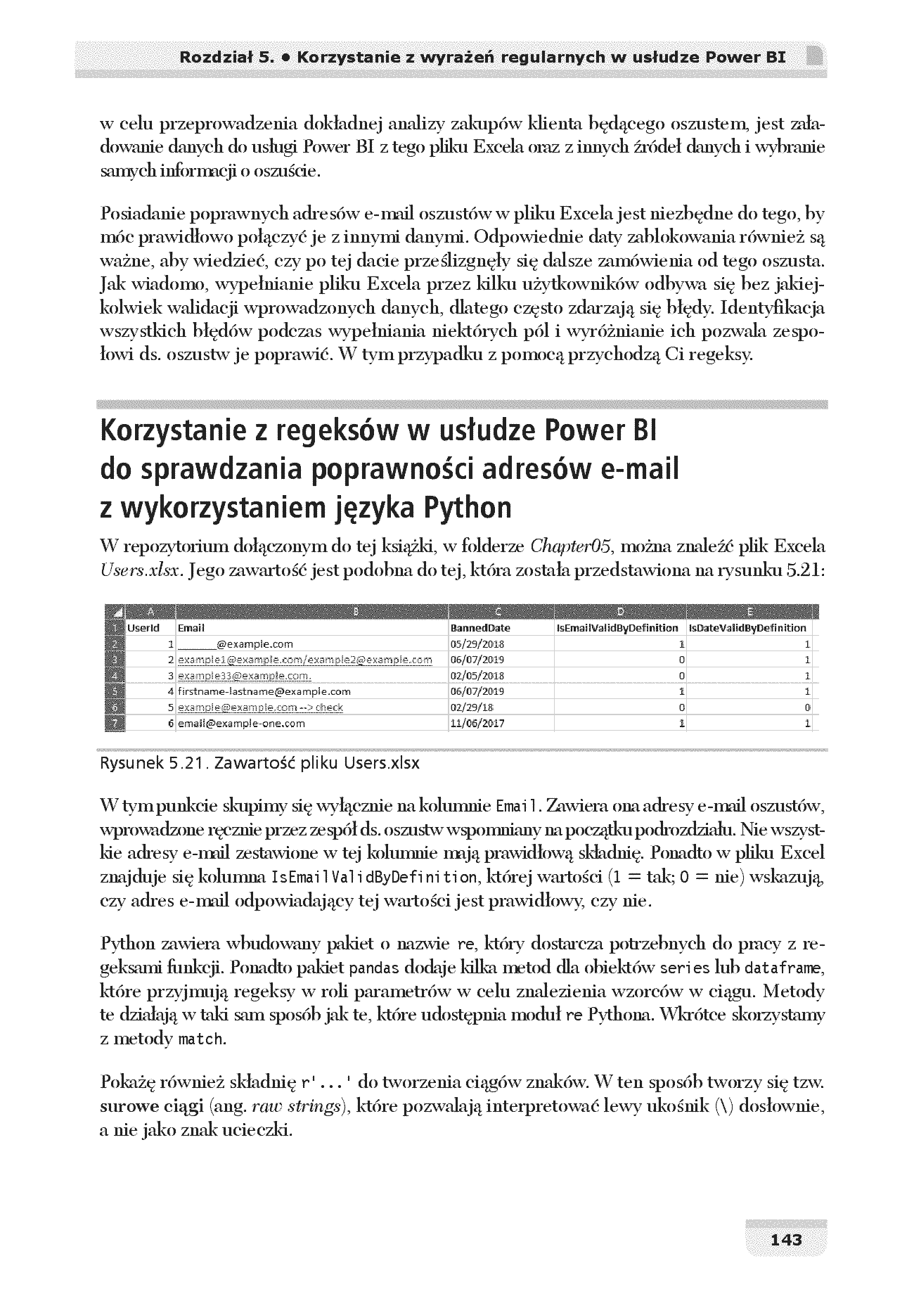 Fragment „Dodaj mocy Power BI! Jak za pomocą kodu w Pythonie i R pobierać, przekształcać i wizualizować dane” — strona 27 z 30