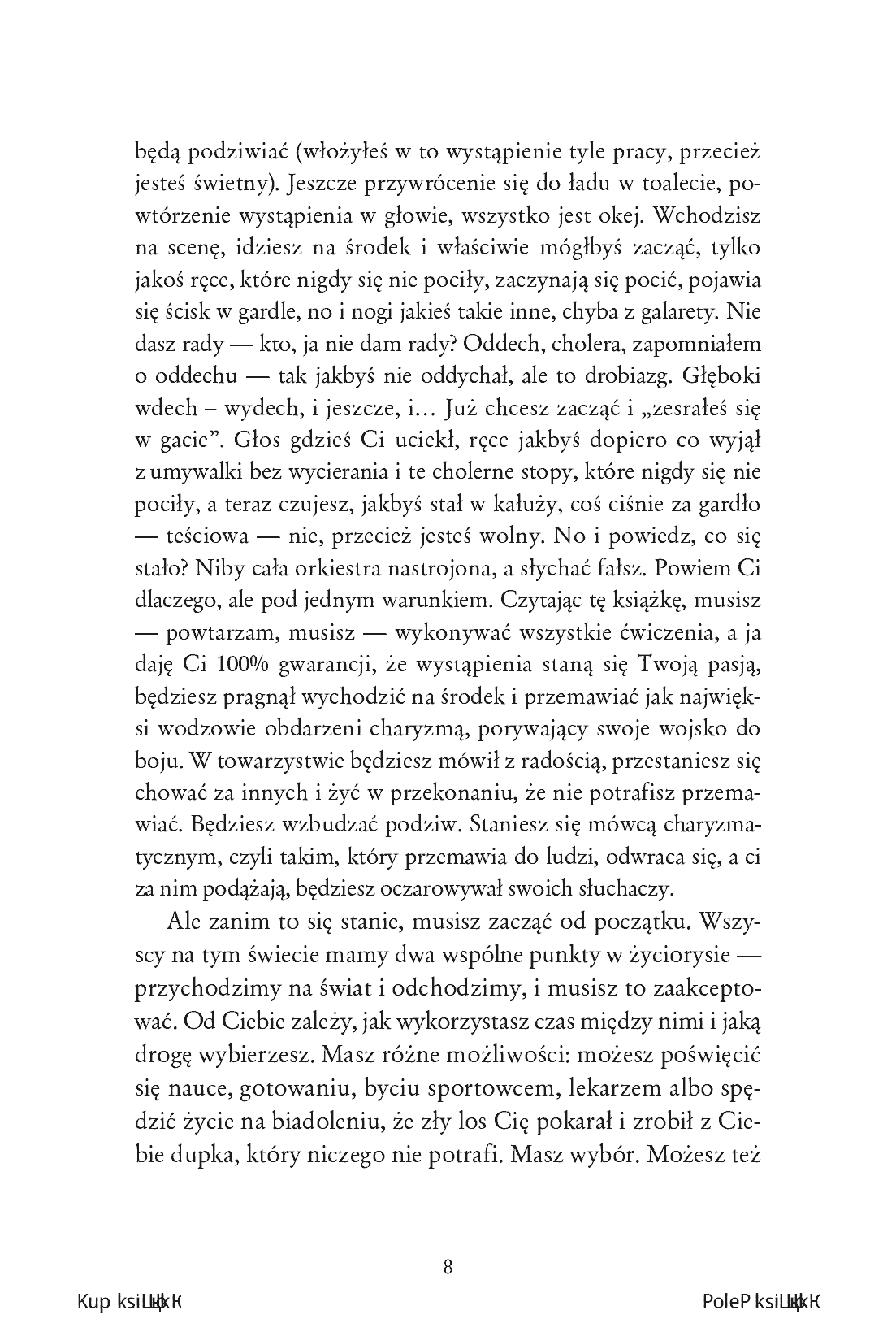 Fragment „Rozboje sceniczne. Wystąpienia publiczne bez tremy” — strona 6 z 12