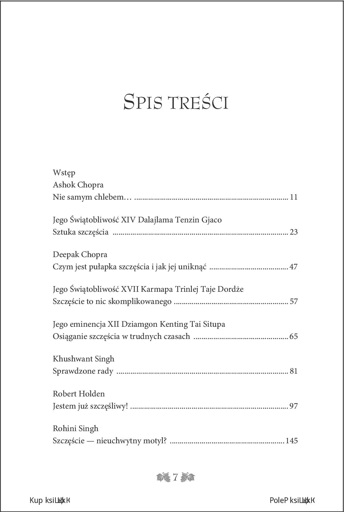 Fragment „Lekcje szczęścia i długowieczności. Mistrzowie mądrości o źródłach dobrego życia” — strona 3 z 22