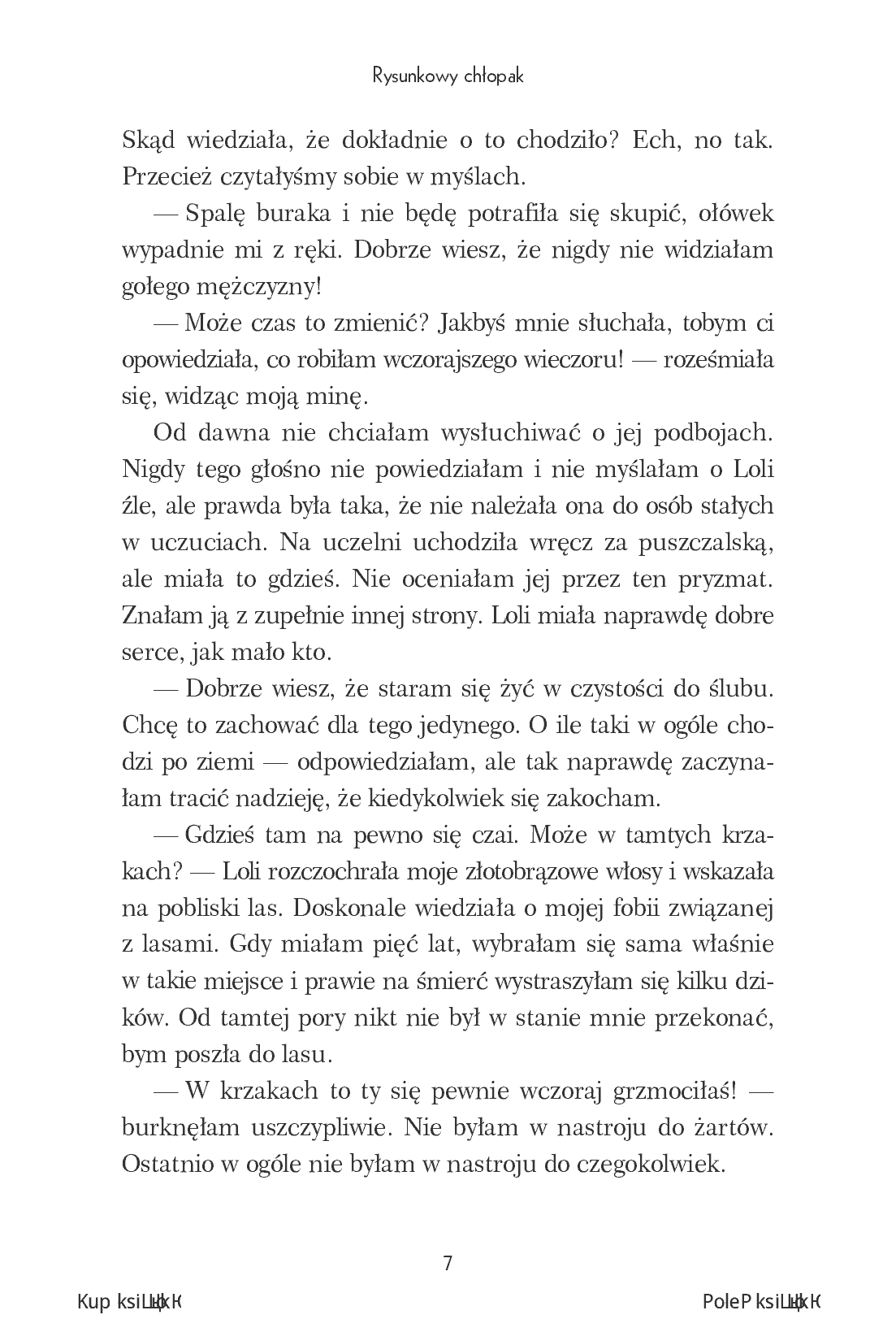 Fragment „Rysunkowy chłopak” — strona 7 z 24