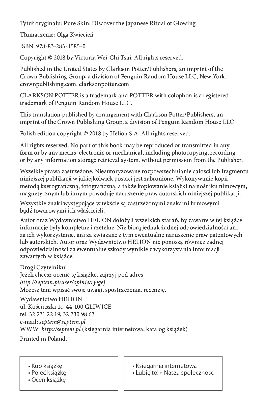 Fragment „Rytuał gejszy. Japoński sekret promiennej cery” — strona 2 z 20