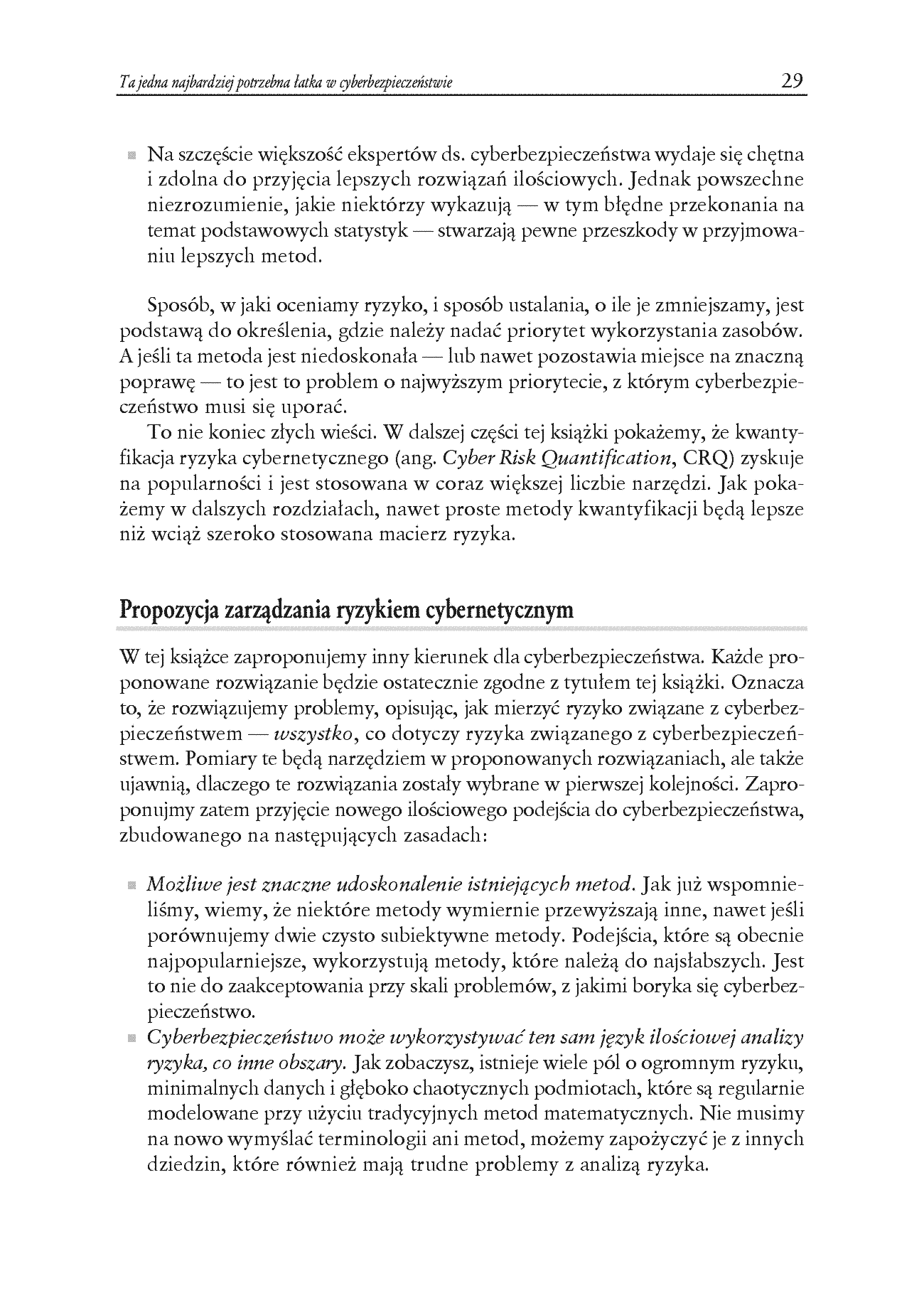 Fragment „Ryzyko w cyberbezpieczeństwie. Metody modelowania, pomiaru i szacowania ryzyka. Wydanie II” — strona 15 z 20