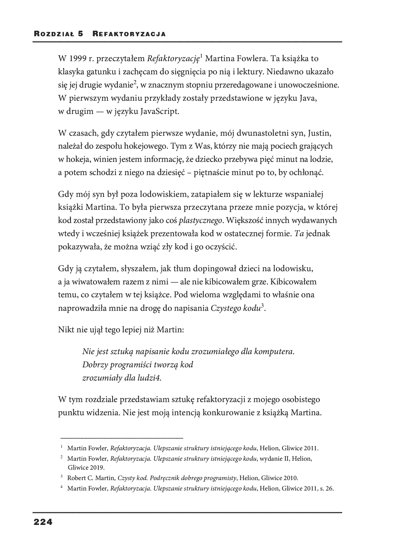 Fragment „Rzemiosło w czystej formie. Standardy i etyka rzetelnych programistów” — strona 12 z 30