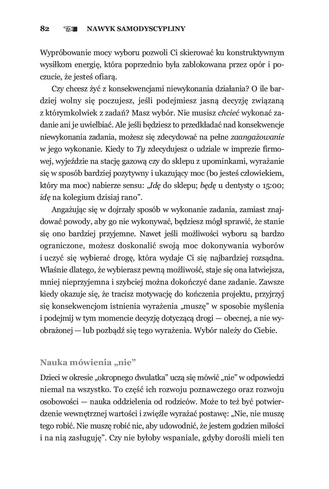 Fragment „Nawyk samodyscypliny. Zaprogramuj wewnętrznego stróża” — strona 18 z 28