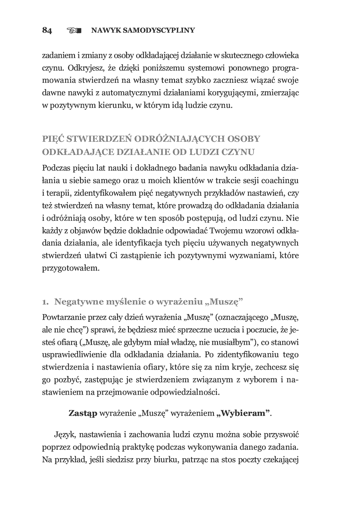 Fragment „Nawyk samodyscypliny. Zaprogramuj wewnętrznego stróża” — strona 20 z 28