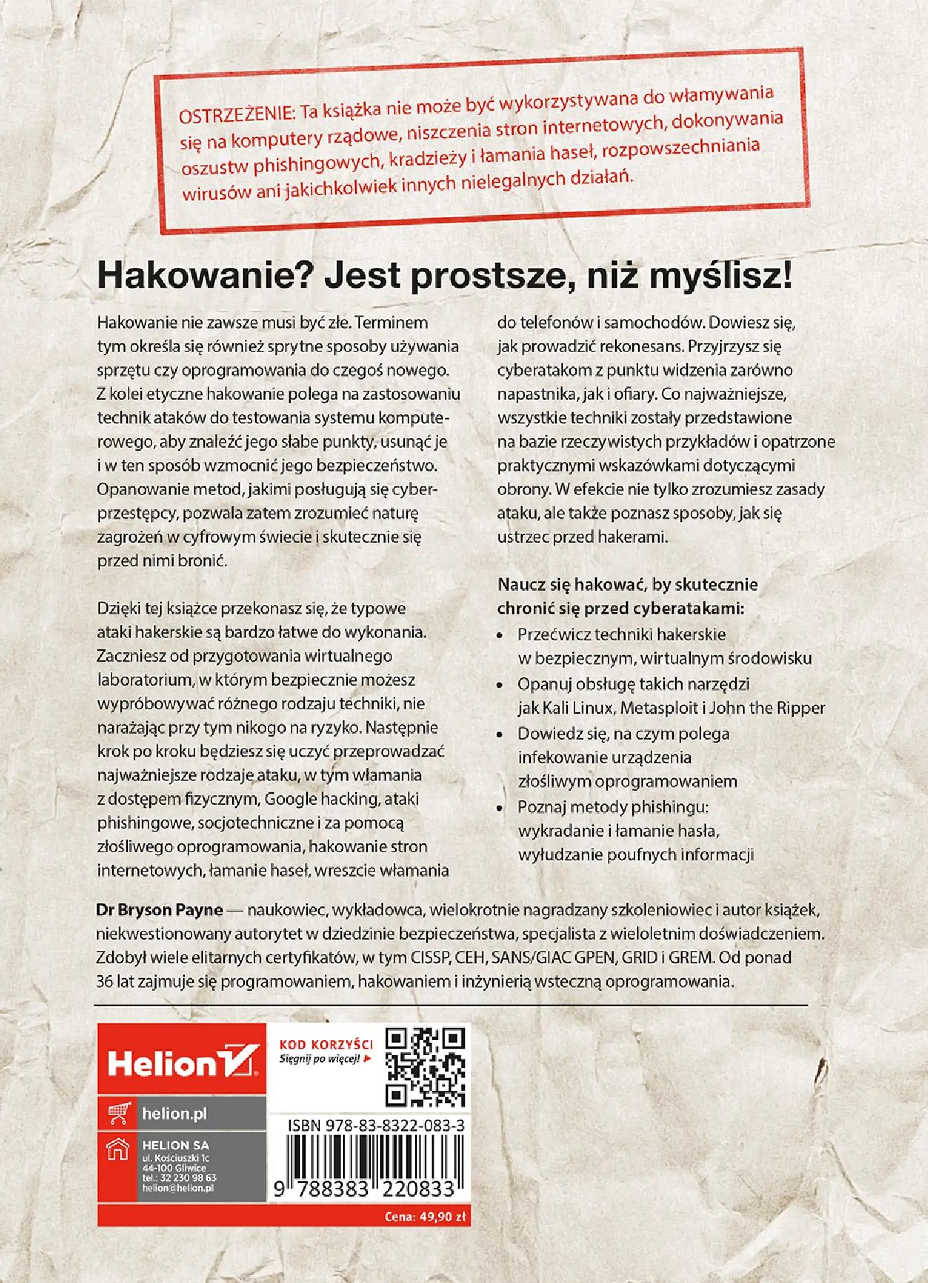 Fragment „Go H*ck Yourself. Proste wprowadzenie do obrony przed cyberatakami” — strona 20 z 20