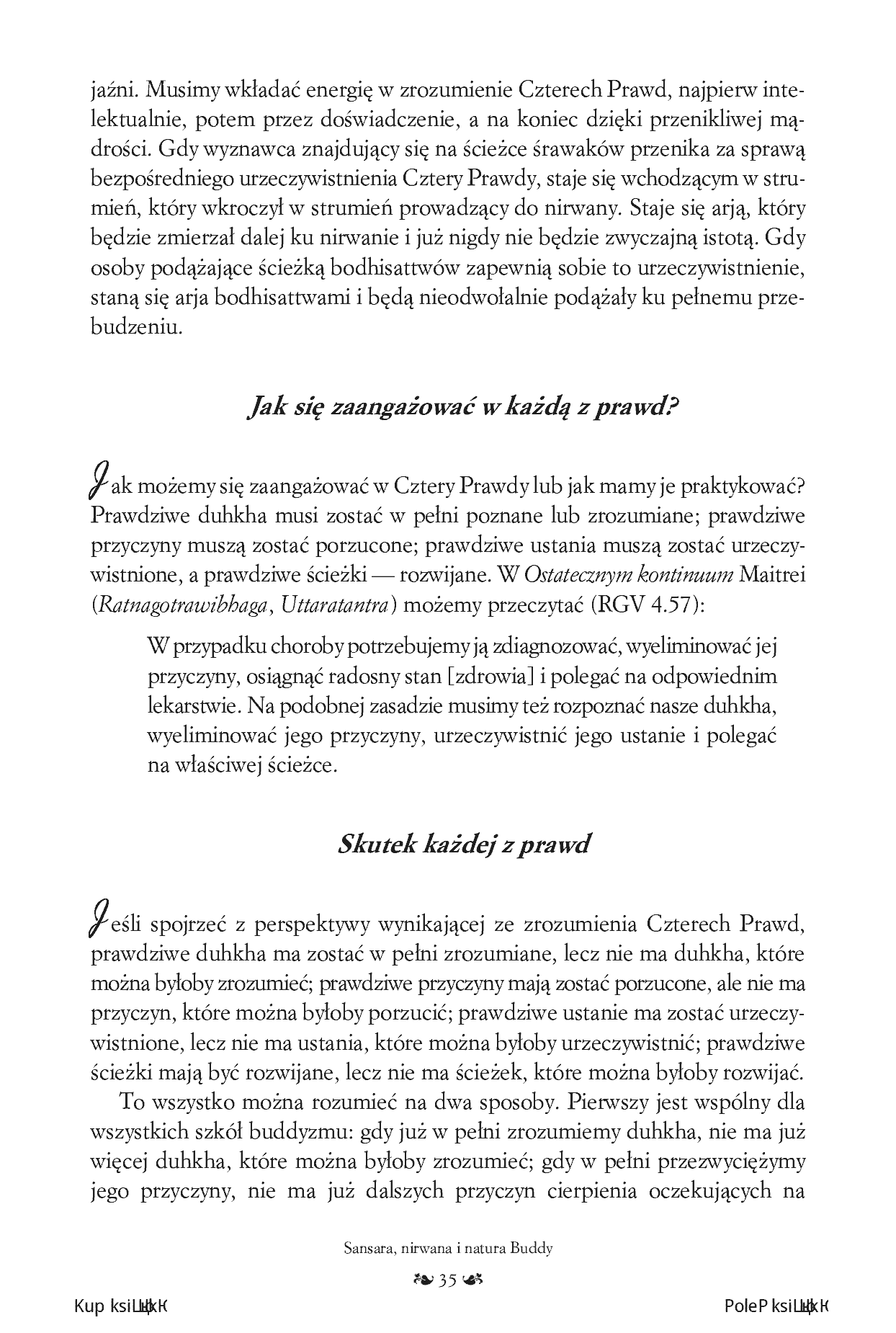 Fragment „Sansara, nirwana i natura Buddy” — strona 19 z 30