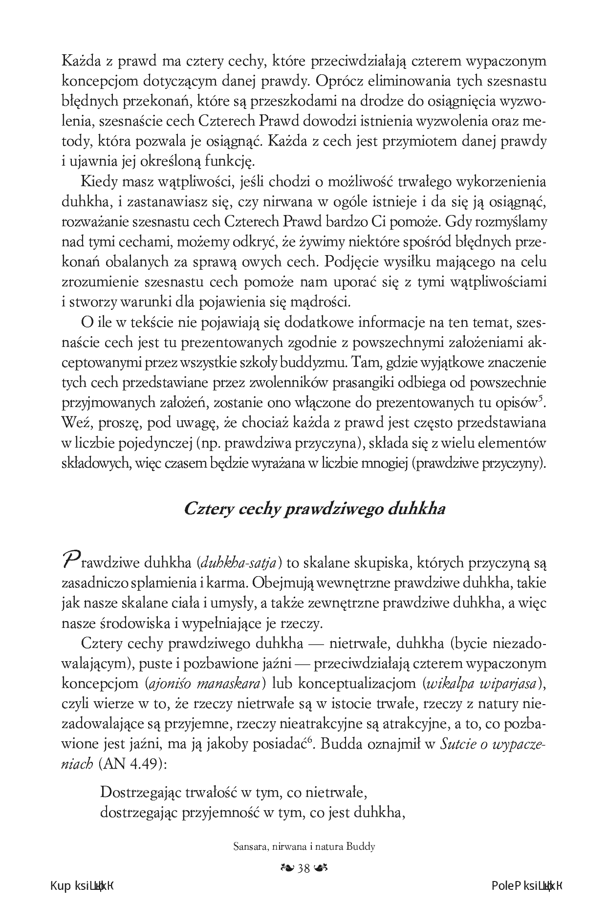 Fragment „Sansara, nirwana i natura Buddy” — strona 22 z 30