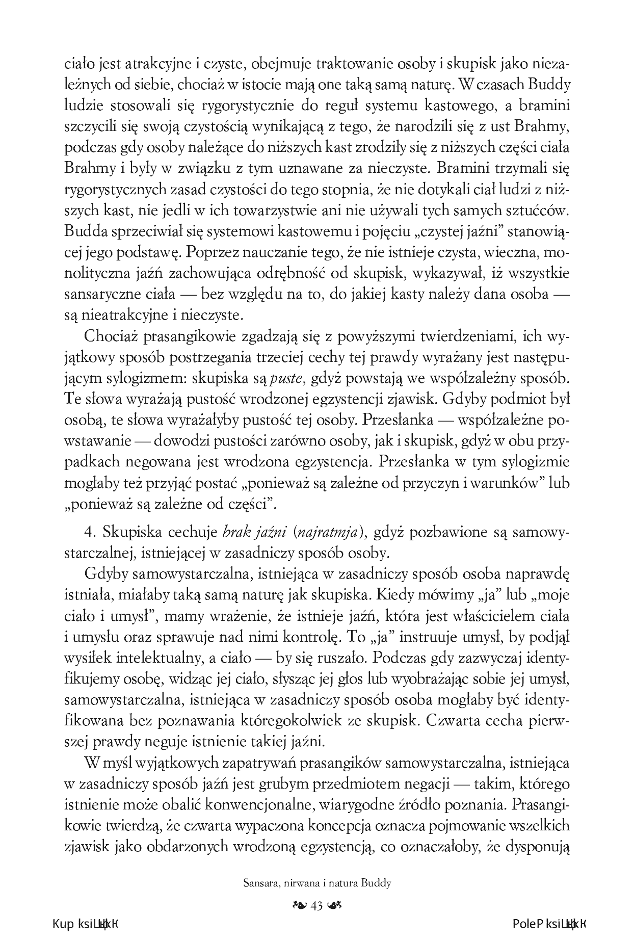 Fragment „Sansara, nirwana i natura Buddy” — strona 27 z 30