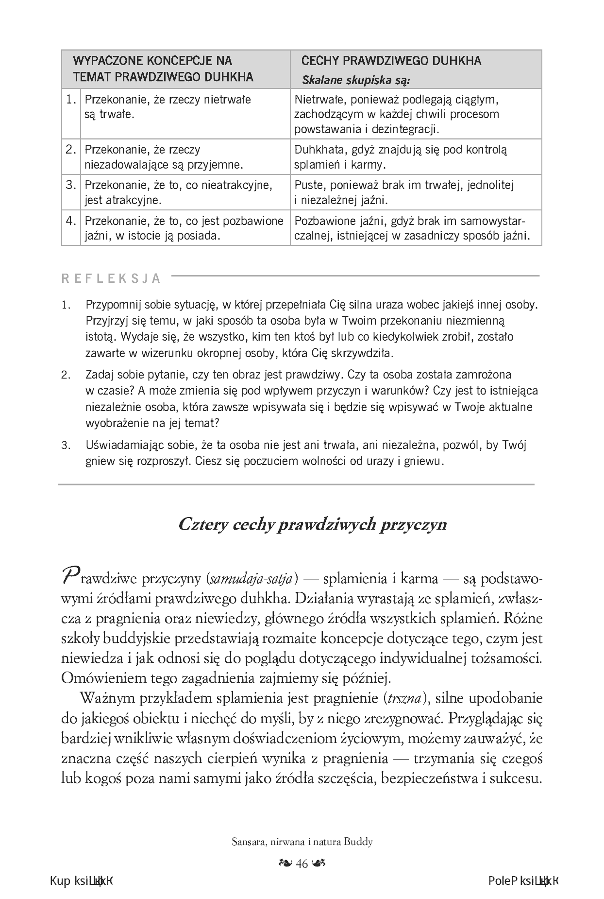 Fragment „Sansara, nirwana i natura Buddy” — strona 30 z 30