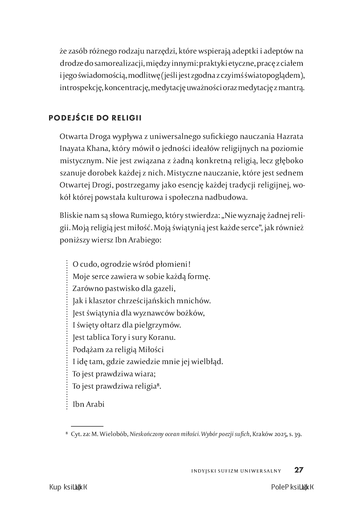 Fragment „Ścieżka sufich krok po kroku: 100 stacji duchowej podróży” — strona 17 z 22