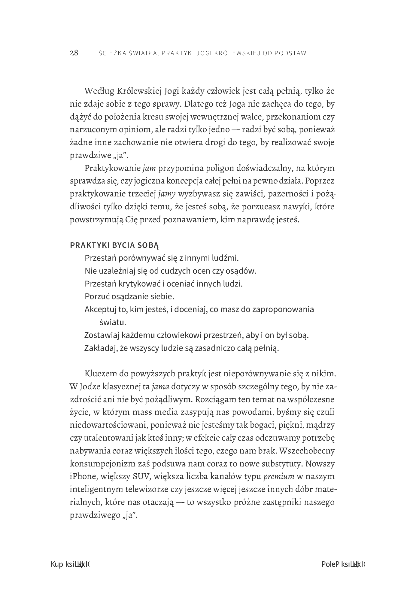 Fragment „Ścieżka światła. Praktyki jogi królewskiej od podstaw” — strona 12 z 22