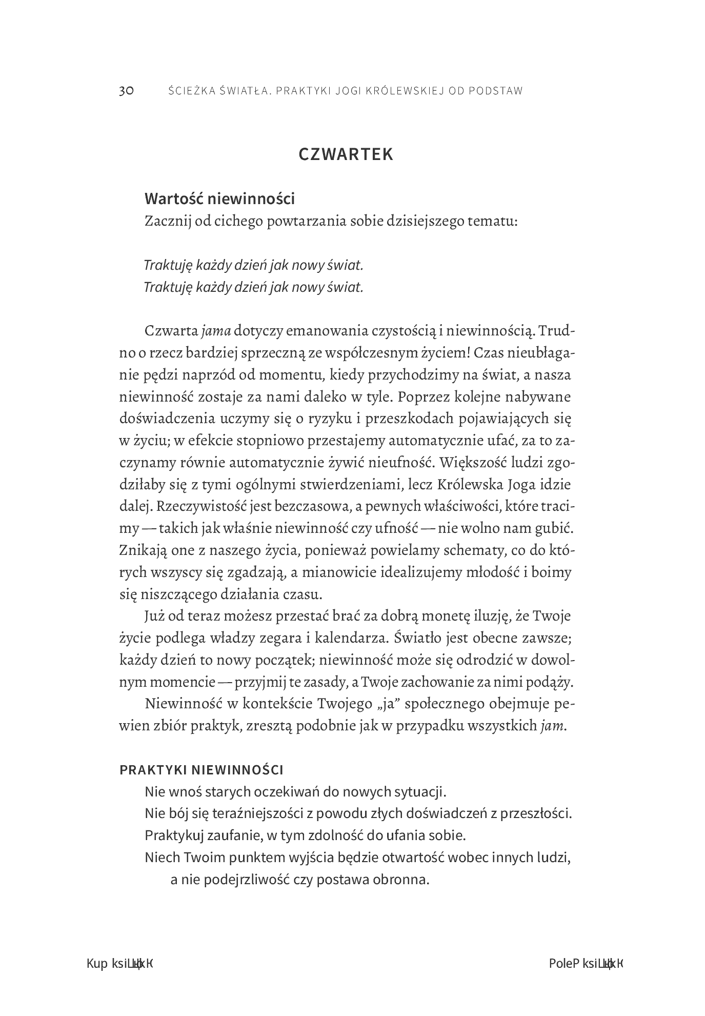 Fragment „Ścieżka światła. Praktyki jogi królewskiej od podstaw” — strona 14 z 22