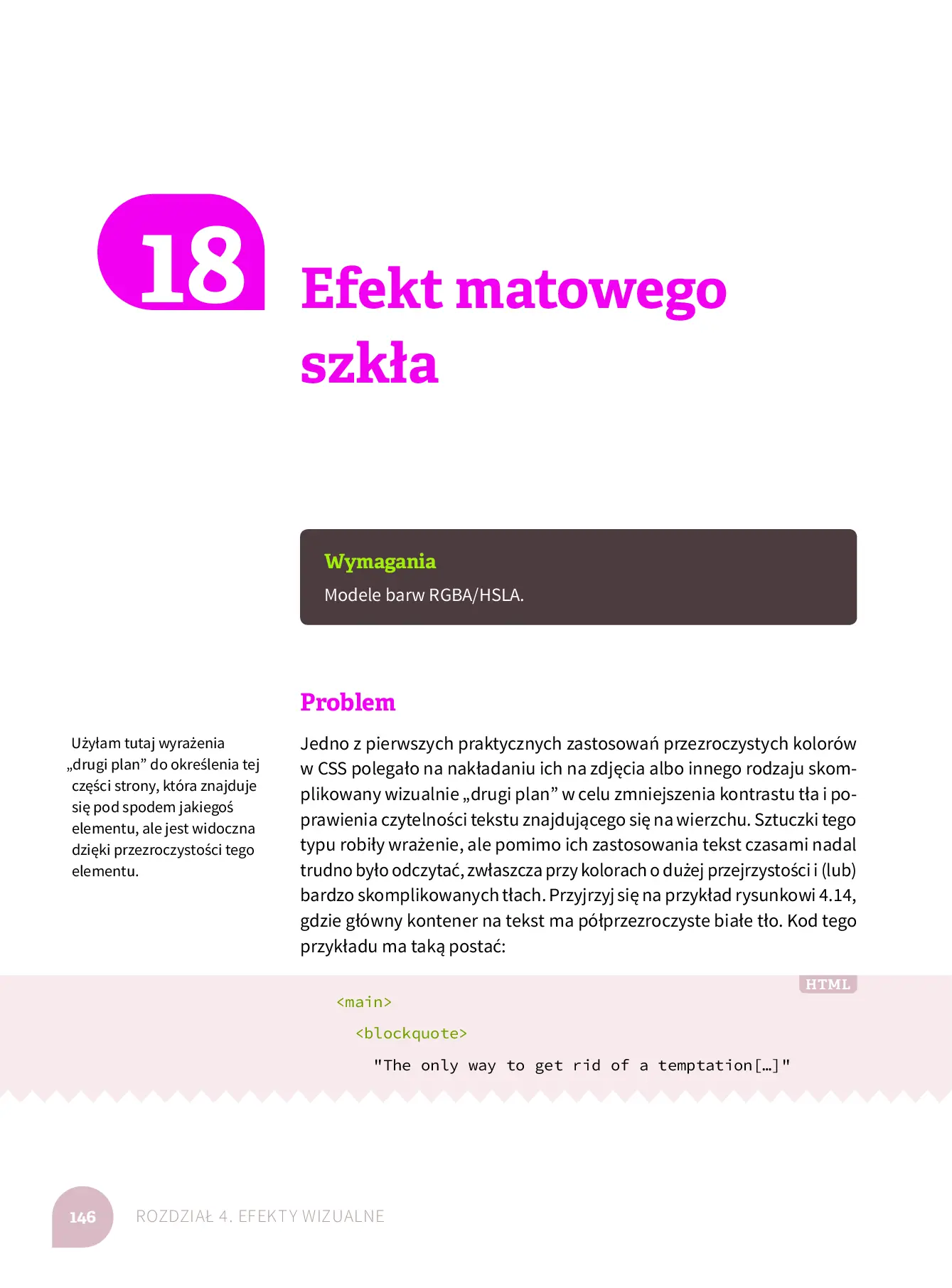 Fragment „CSS bez tajemnic. 47 sekretów kreatywnego projektanta” — strona 22 z 30