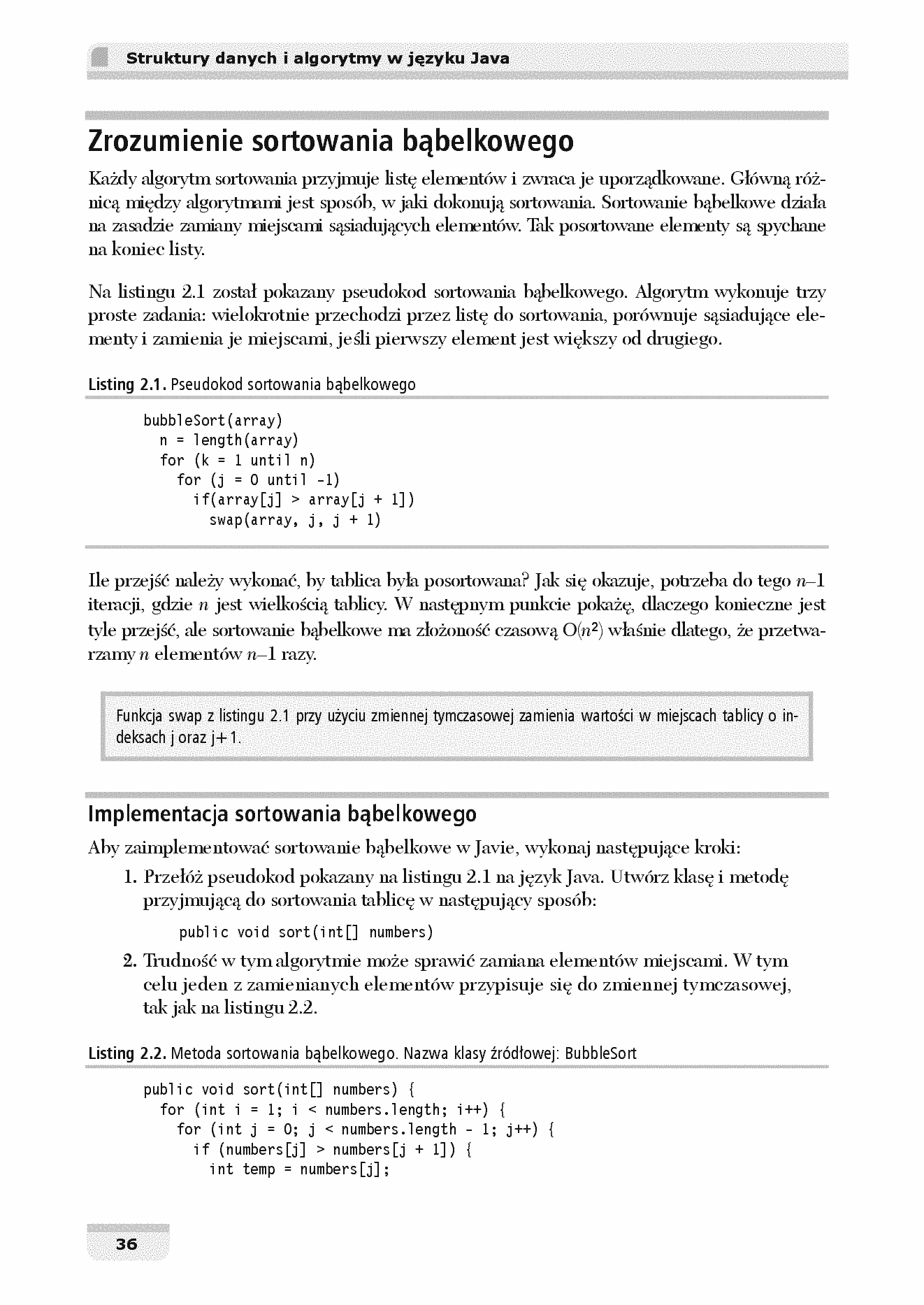 Fragment „Struktury danych i algorytmy w języku Java. Przewodnik dla początkujących” — strona 8 z 30