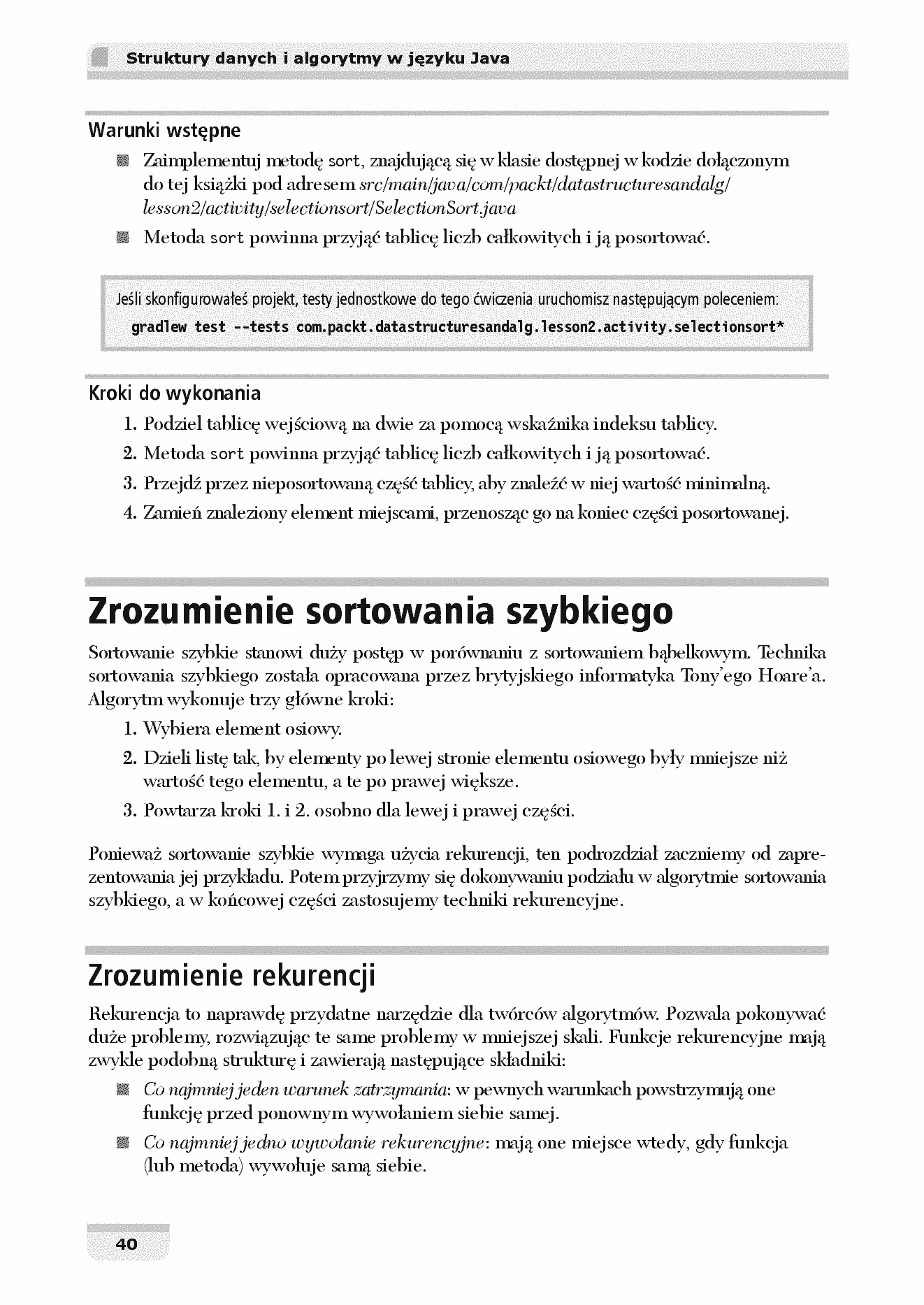 Fragment „Struktury danych i algorytmy w języku Java. Przewodnik dla początkujących” — strona 12 z 30