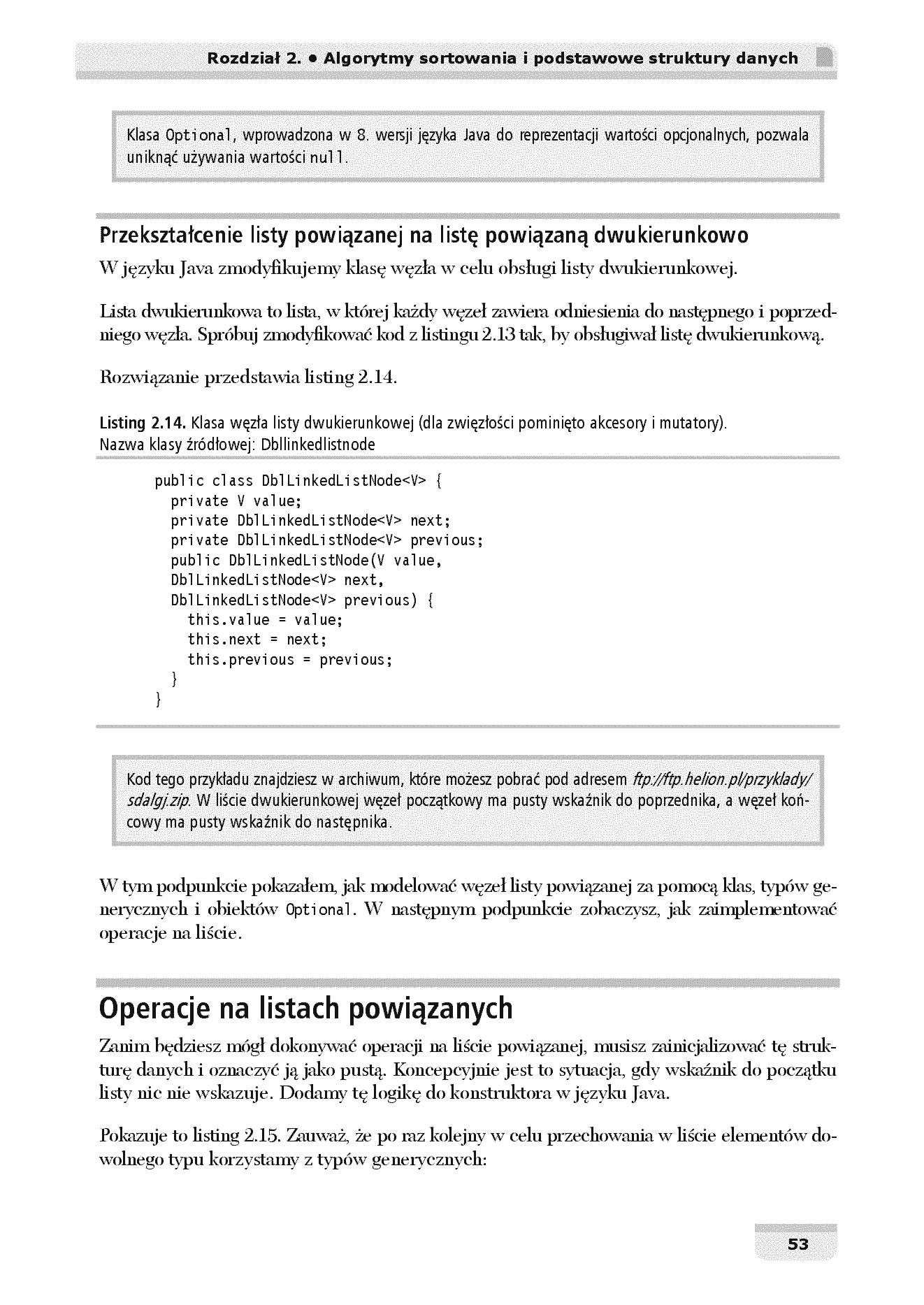 Fragment „Struktury danych i algorytmy w języku Java. Przewodnik dla początkujących” — strona 25 z 30