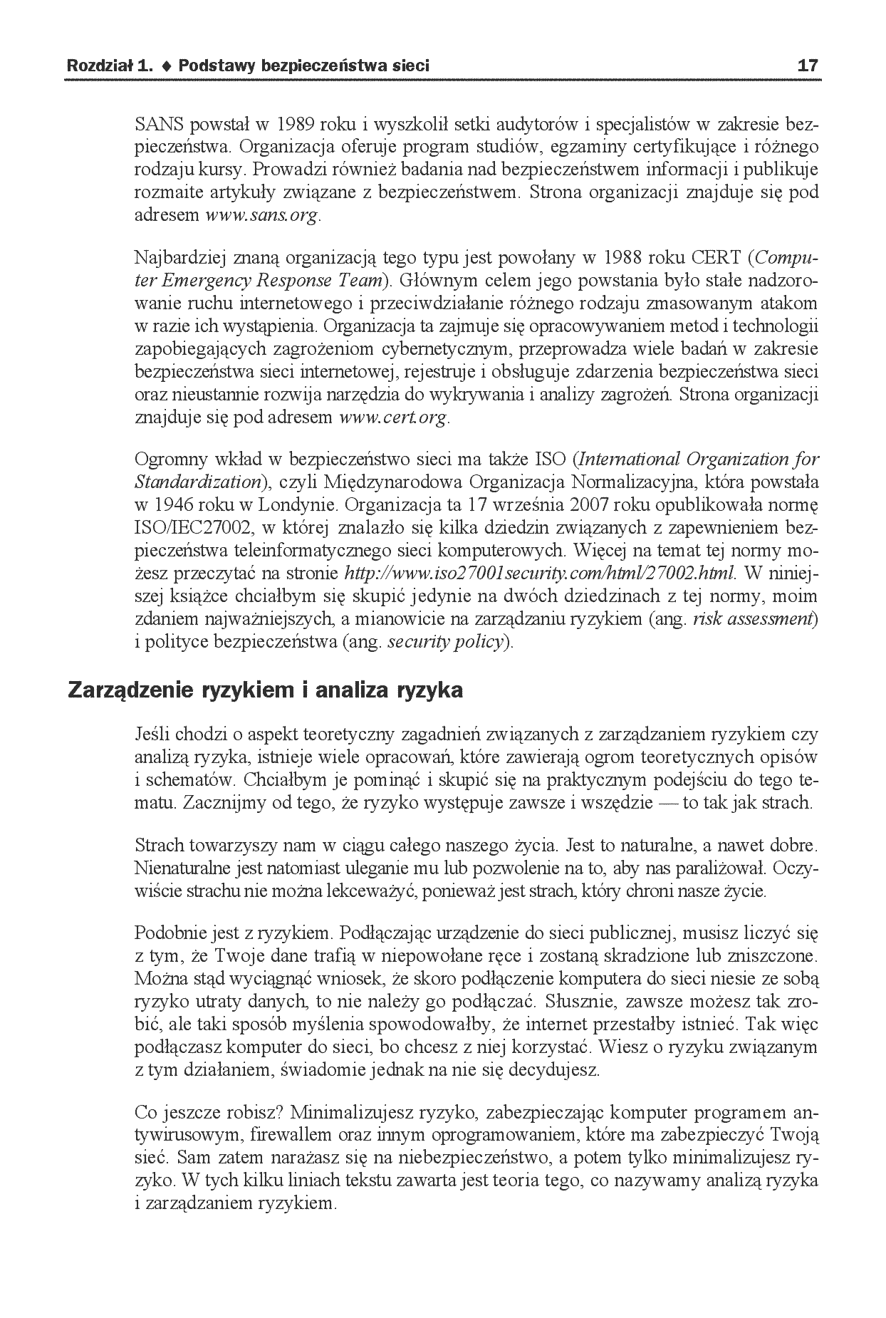 Fragment „Security CCNA 210-260. Zostań administratorem sieci komputerowych Cisco” — strona 15 z 28