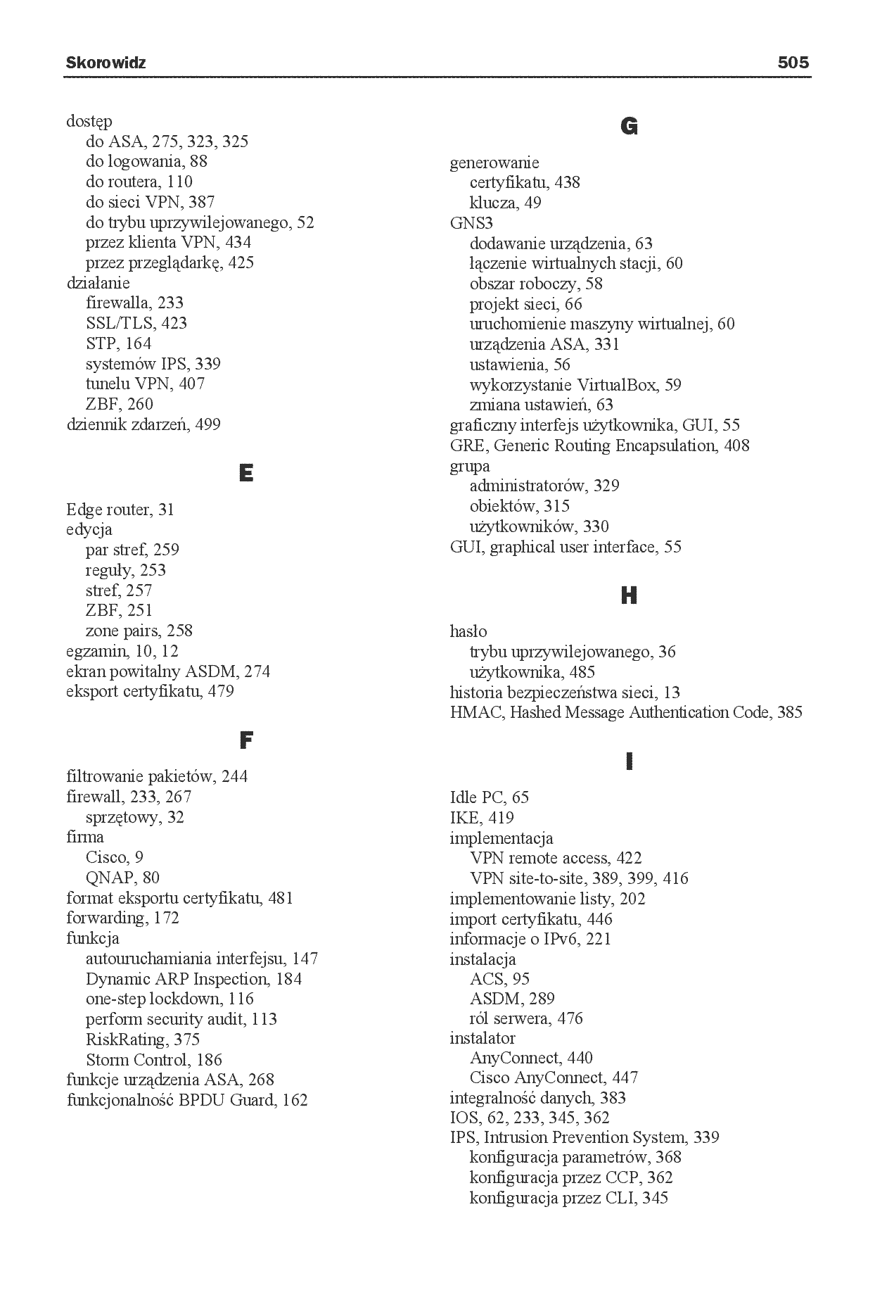 Fragment „Security CCNA 210-260. Zostań administratorem sieci komputerowych Cisco” — strona 19 z 28