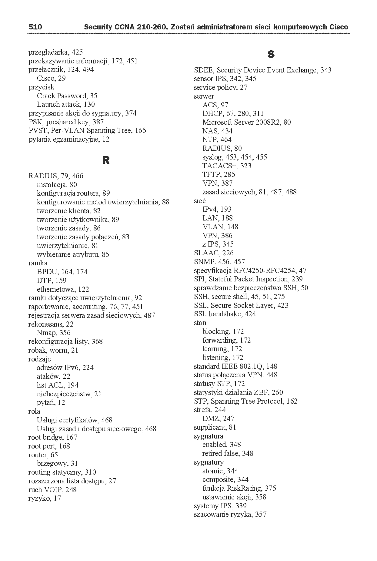 Fragment „Security CCNA 210-260. Zostań administratorem sieci komputerowych Cisco” — strona 24 z 28