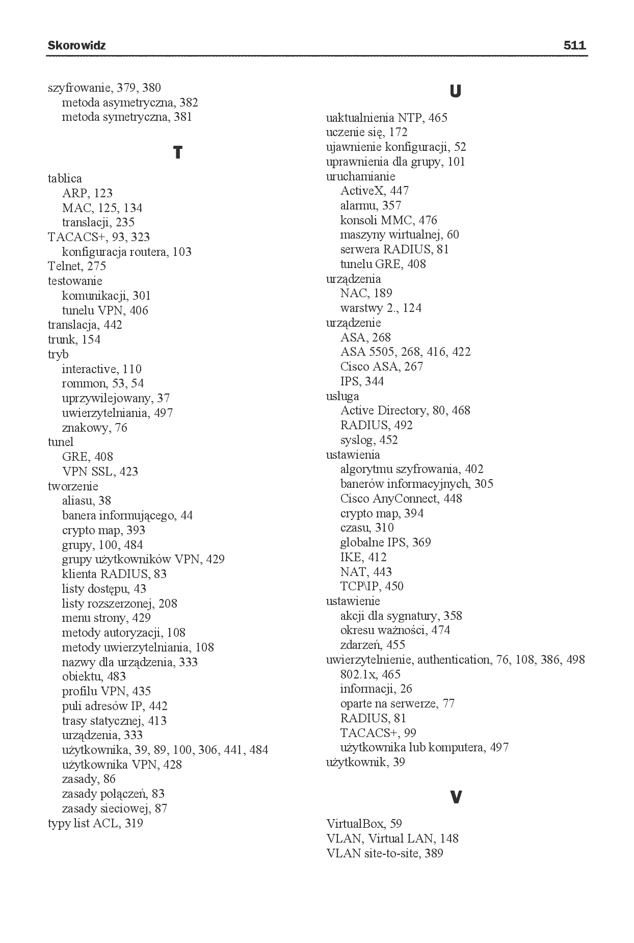 Fragment „Security CCNA 210-260. Zostań administratorem sieci komputerowych Cisco” — strona 25 z 28