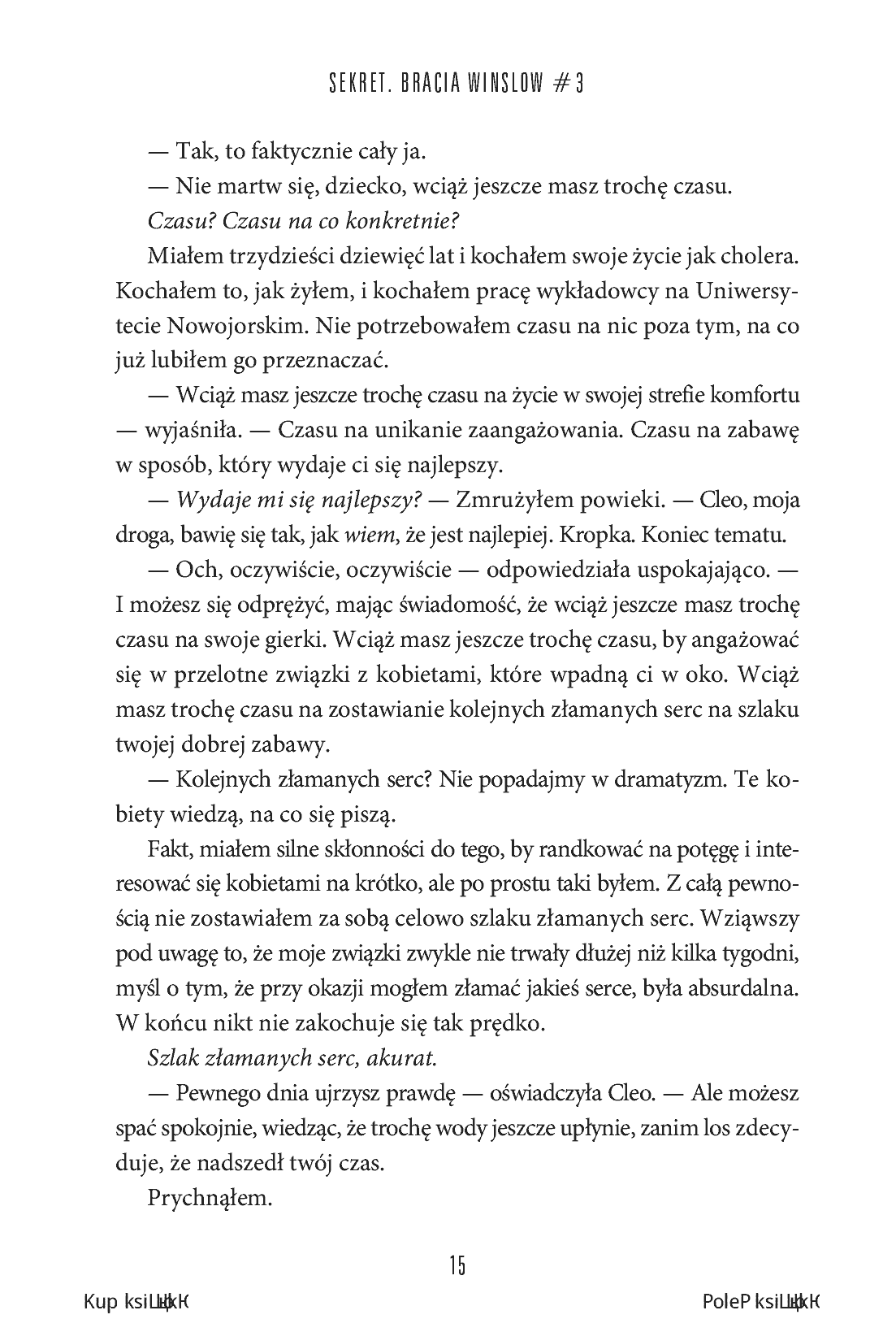Fragment „Sekret. Bracia Winslow #3” — strona 11 z 22