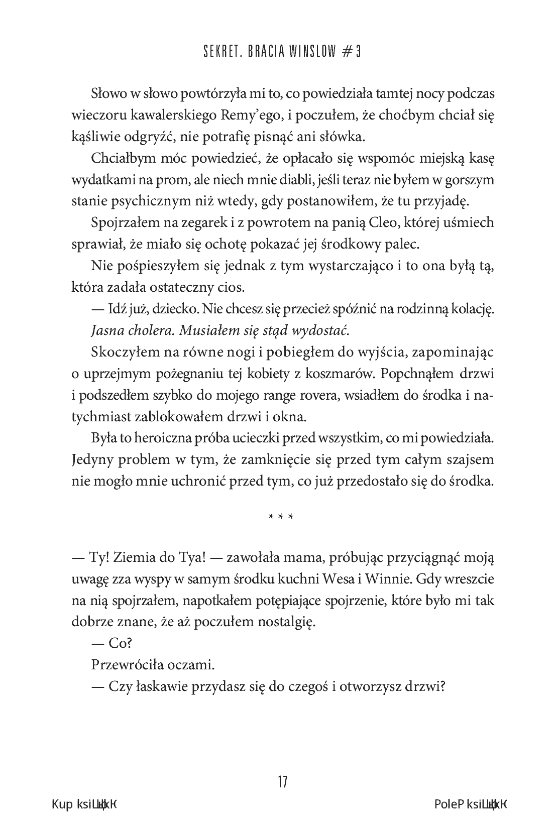 Fragment „Sekret. Bracia Winslow #3” — strona 13 z 22