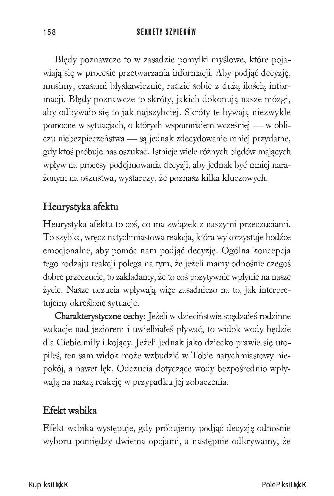Fragment „Sekrety szpiegów. Techniki, które pomogą Ci zachować czujność i przetrwać w sytuacji zagrożenia” — strona 10 z 30