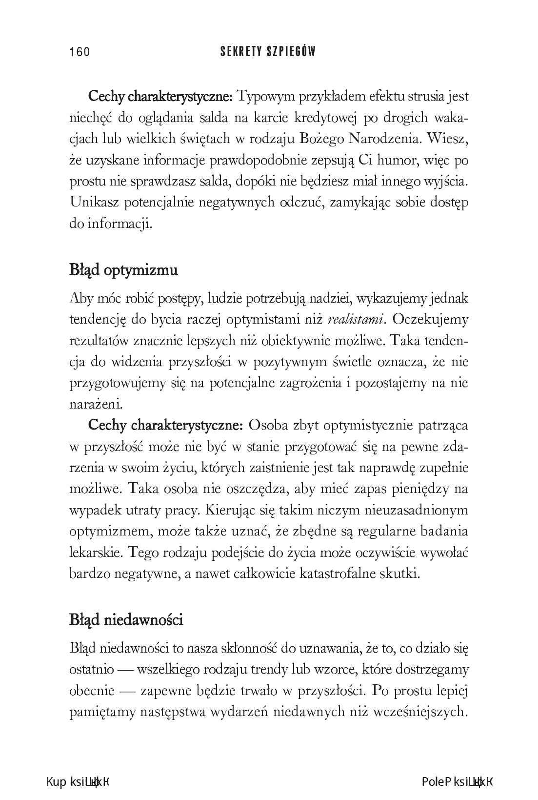 Fragment „Sekrety szpiegów. Techniki, które pomogą Ci zachować czujność i przetrwać w sytuacji zagrożenia” — strona 12 z 30