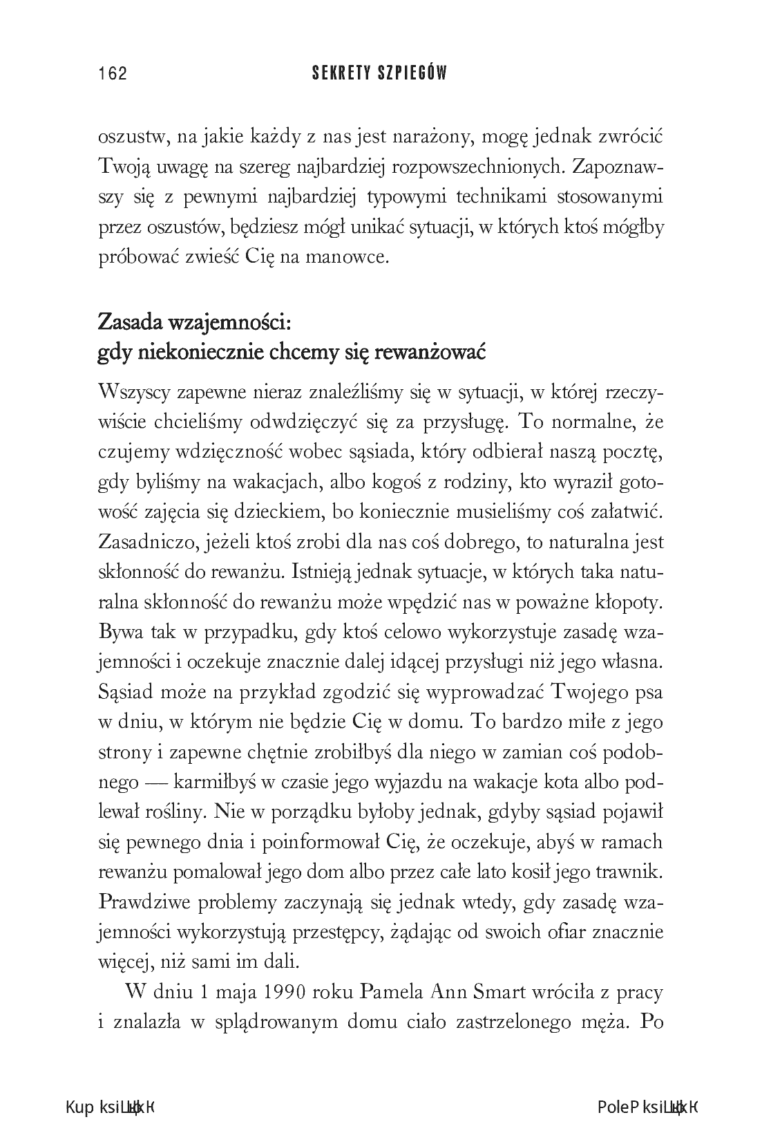 Fragment „Sekrety szpiegów. Techniki, które pomogą Ci zachować czujność i przetrwać w sytuacji zagrożenia” — strona 14 z 30