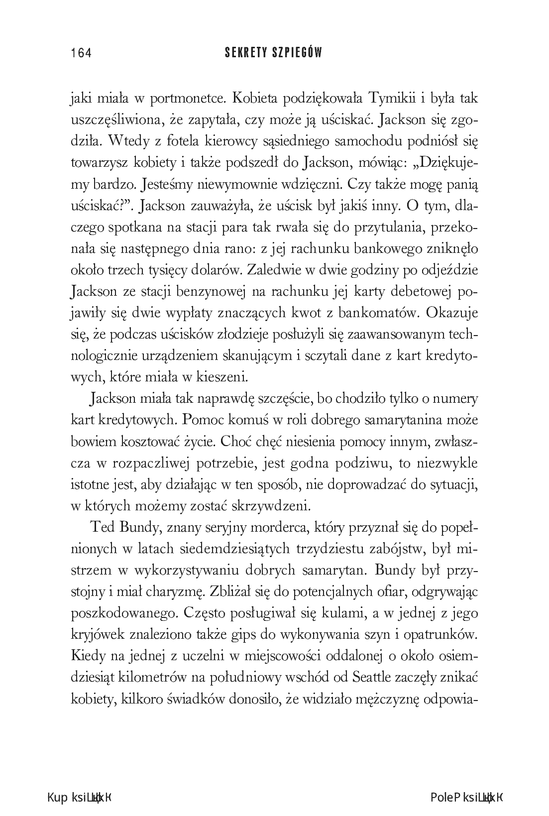 Fragment „Sekrety szpiegów. Techniki, które pomogą Ci zachować czujność i przetrwać w sytuacji zagrożenia” — strona 16 z 30