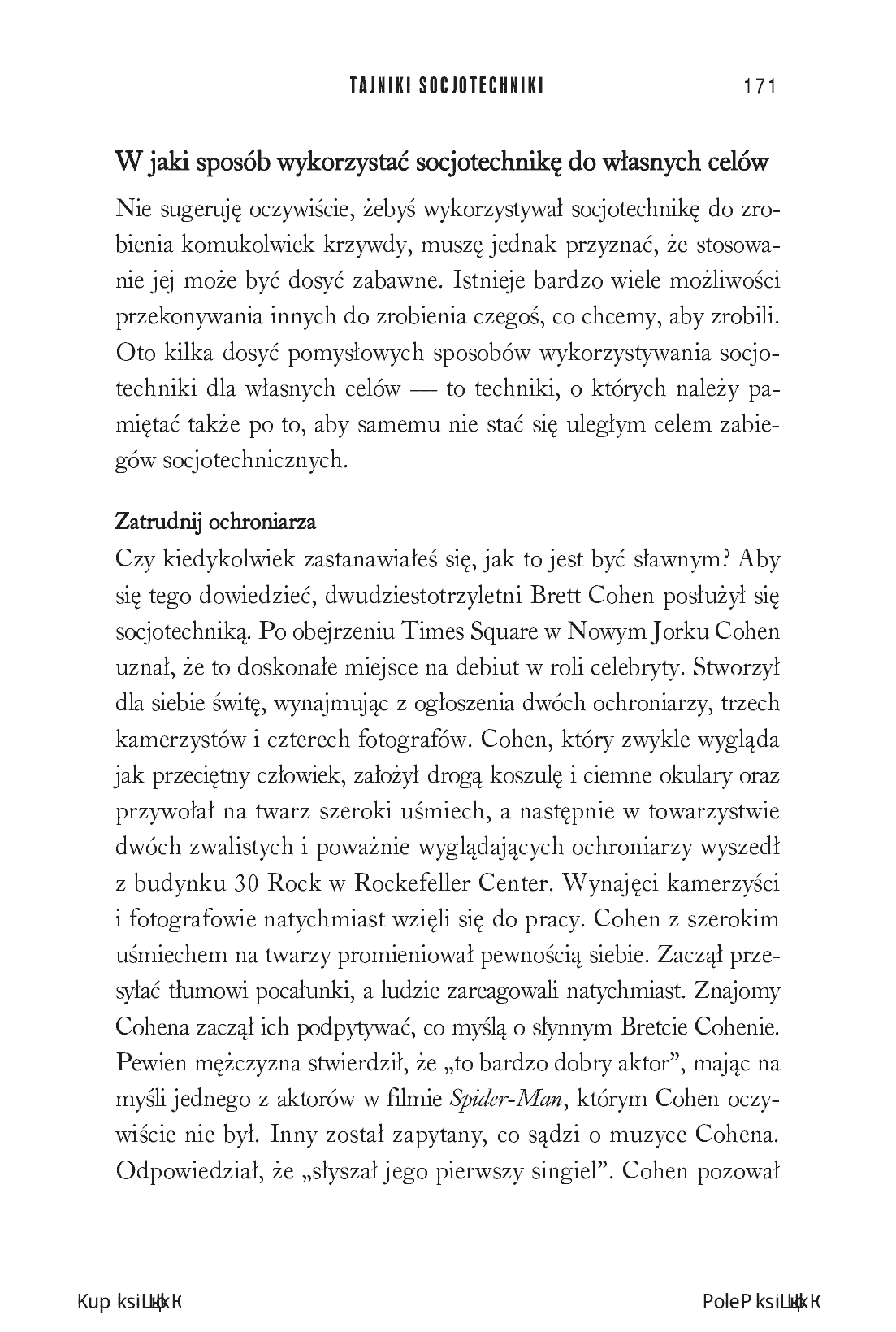 Fragment „Sekrety szpiegów. Techniki, które pomogą Ci zachować czujność i przetrwać w sytuacji zagrożenia” — strona 23 z 30