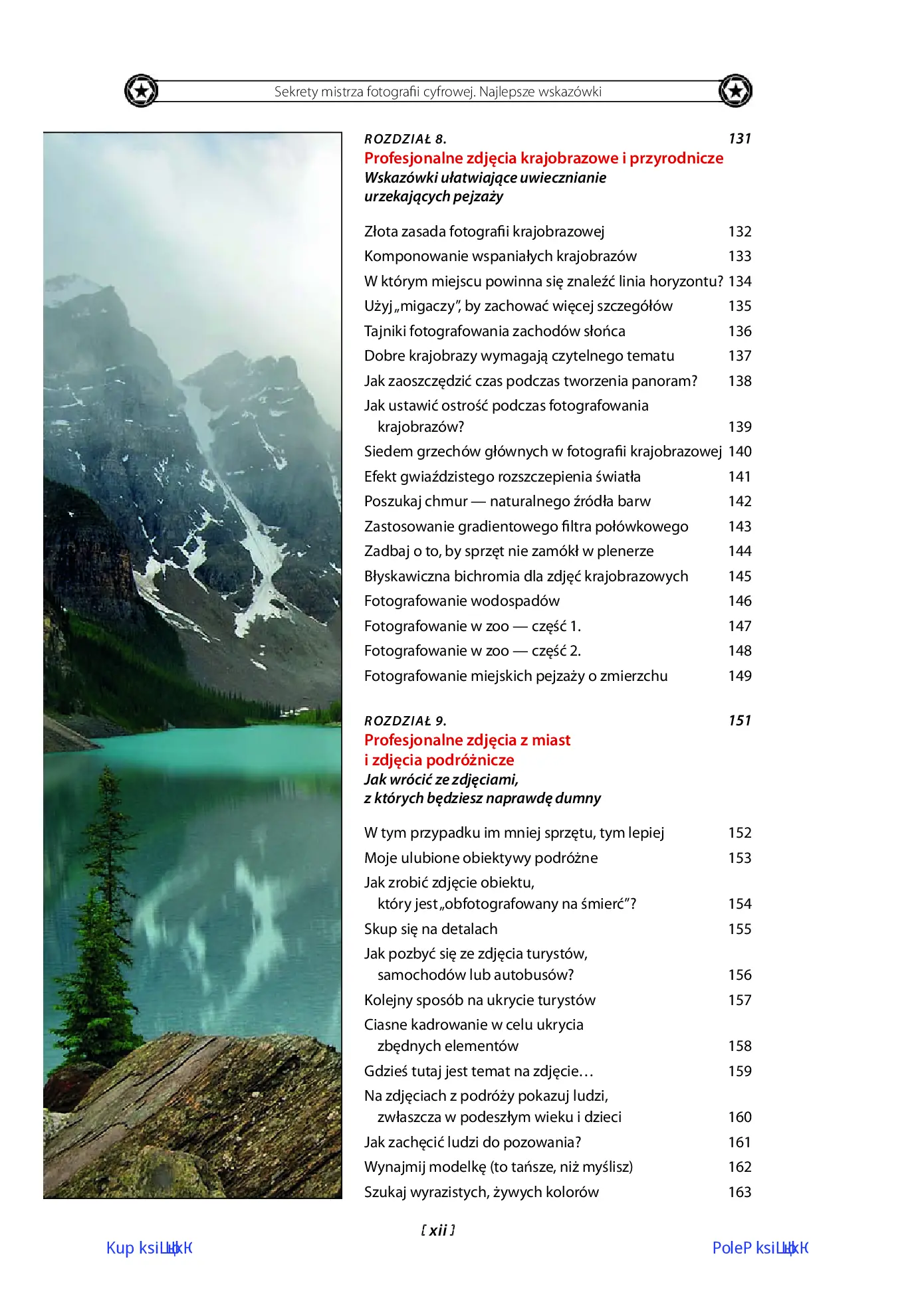 Fragment „Sekrety mistrza fotografii cyfrowej. Najlepsze wskazówki” — strona 7 z 30