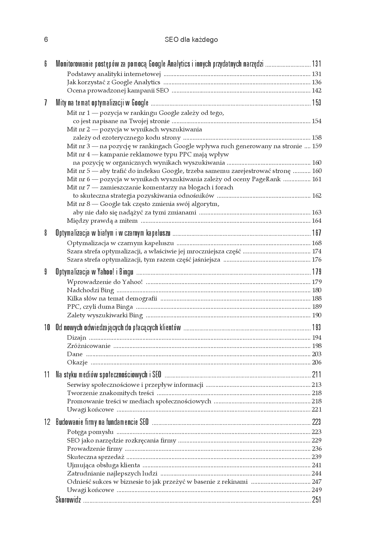 Fragment „SEO dla każdego” — strona 4 z 30