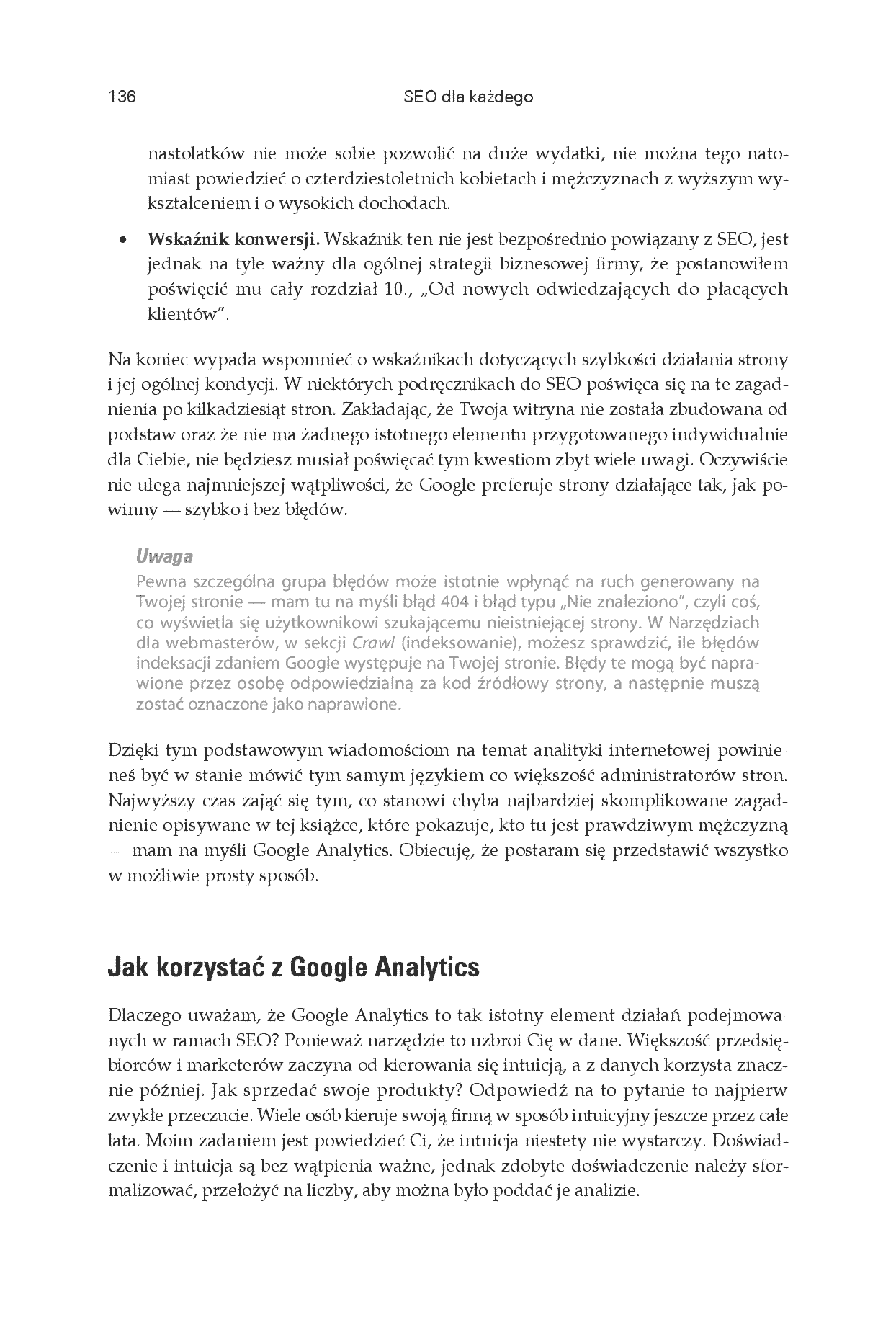Fragment „SEO dla każdego” — strona 10 z 30