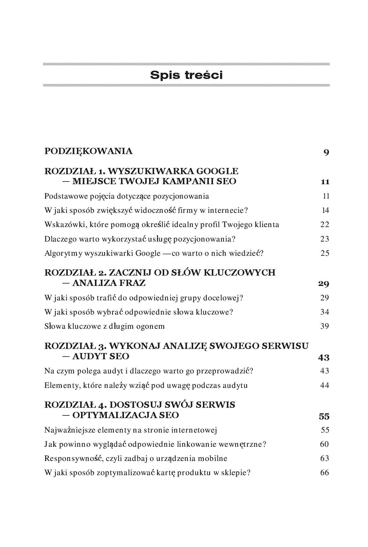 Fragment „SEO jako element strategii marketingowej Twojej firmy” — strona 3 z 22