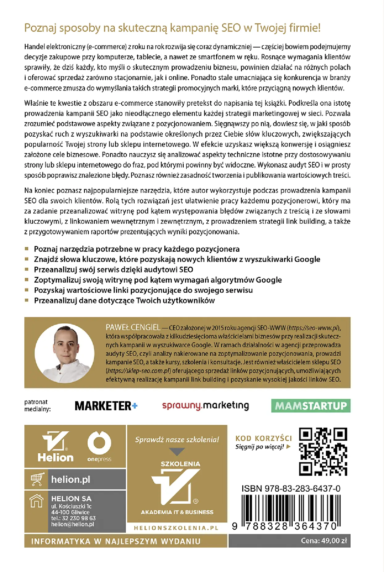 Fragment „SEO jako element strategii marketingowej Twojej firmy” — strona 22 z 22