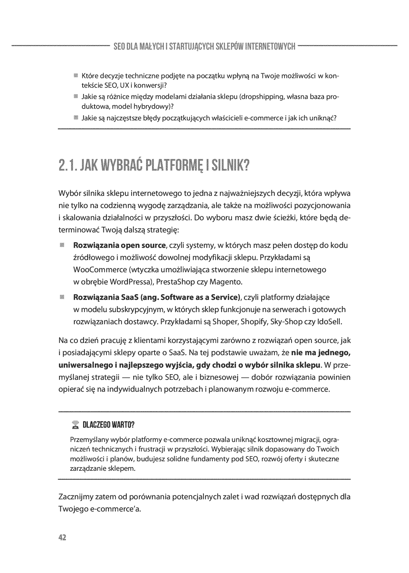 Fragment „SEO dla małych i startujących sklepów internetowych” — strona 28 z 30