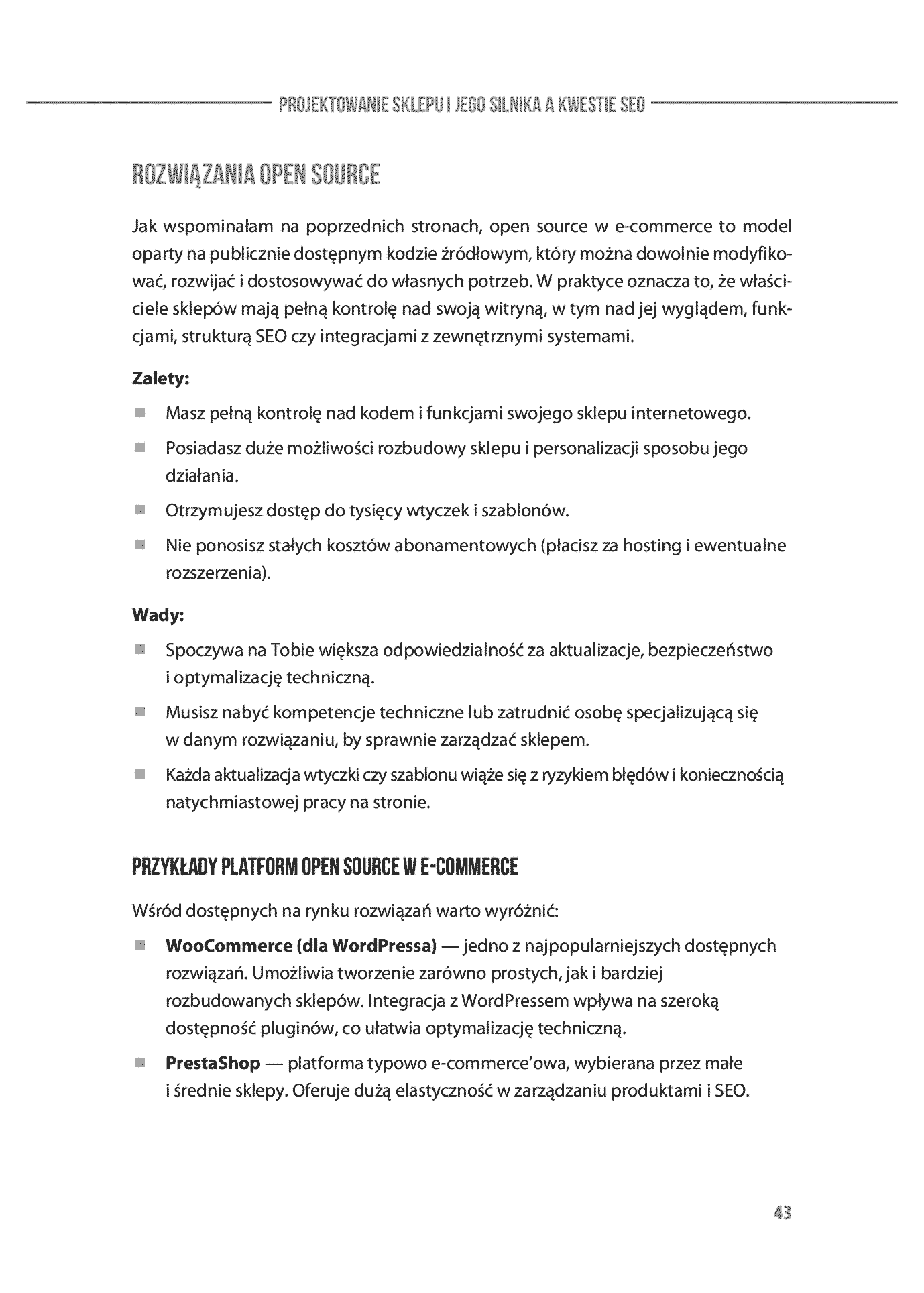 Fragment „SEO dla małych i startujących sklepów internetowych” — strona 29 z 30