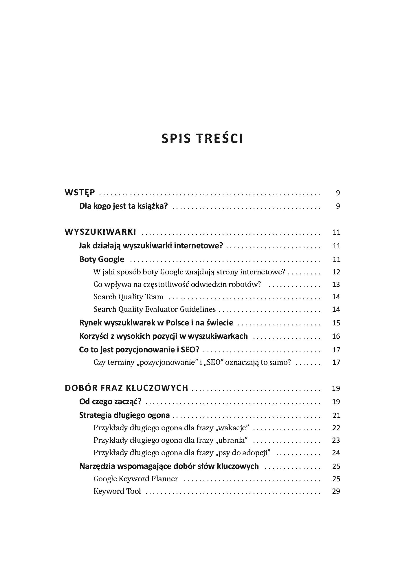 Fragment „SEO dla początkujących” — strona 3 z 24