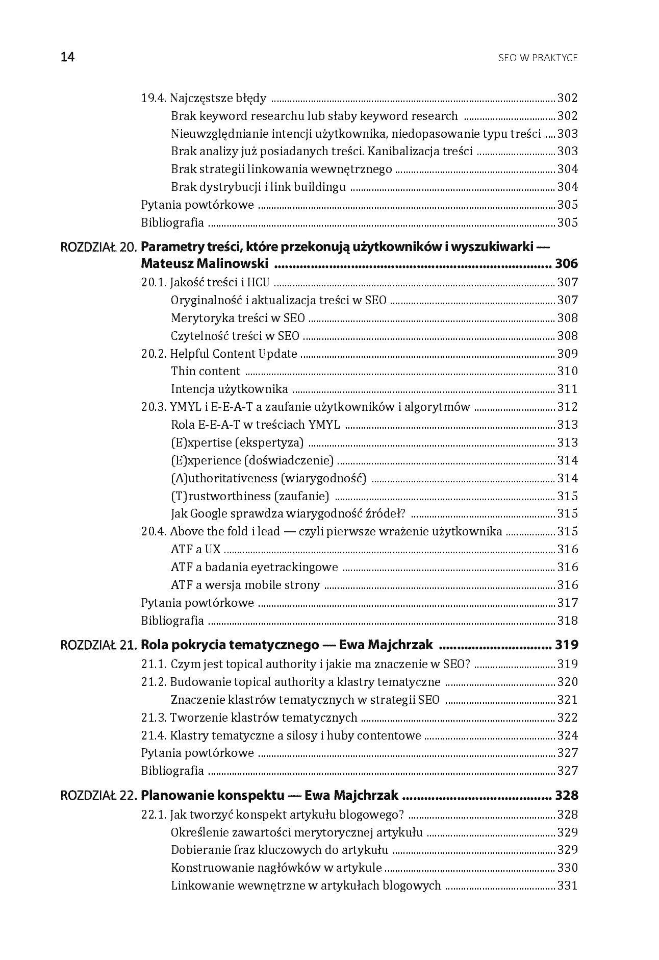 Fragment „SEO w praktyce” — strona 12 z 30