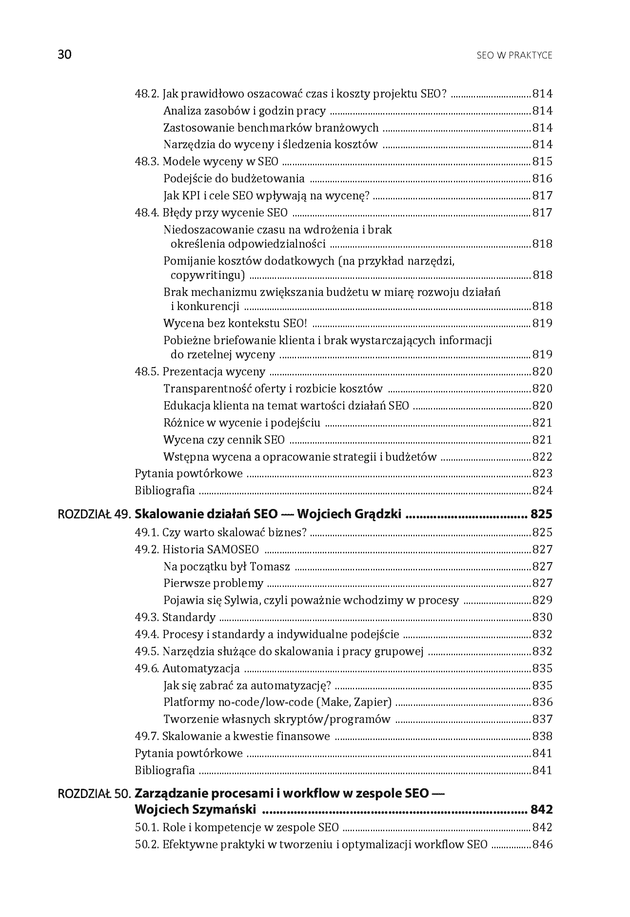 Fragment „SEO w praktyce” — strona 28 z 30