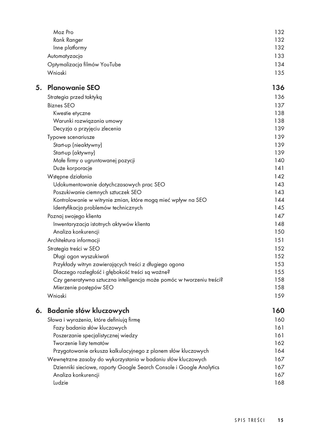 Fragment „SEO, czyli sztuka optymalizacji witryn dla wyszukiwarek. Wydanie IV” — strona 5 z 30